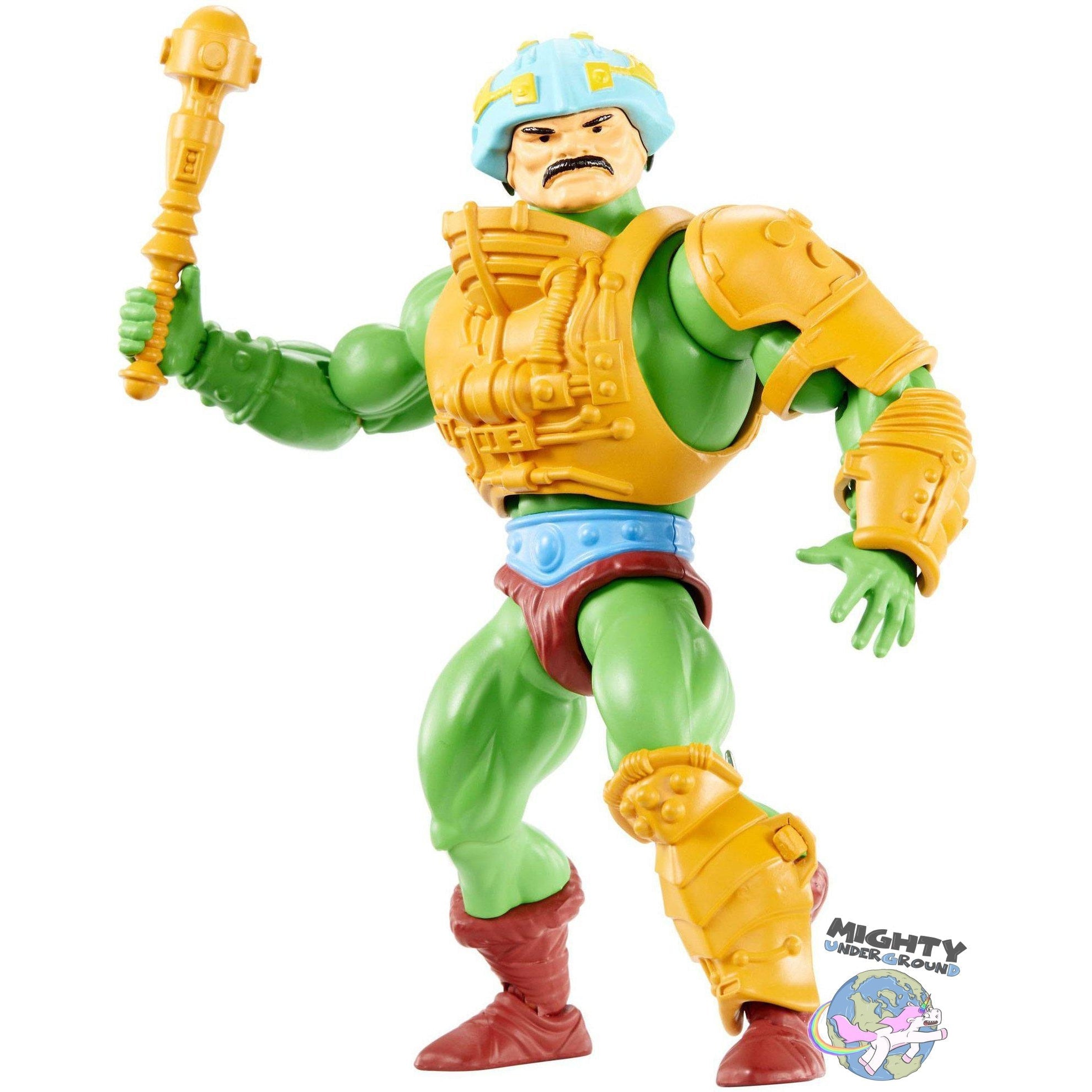 Masters of the Universe Origins: Man-At-Arms-Actionfiguren-Mattel-Mighty Underground
