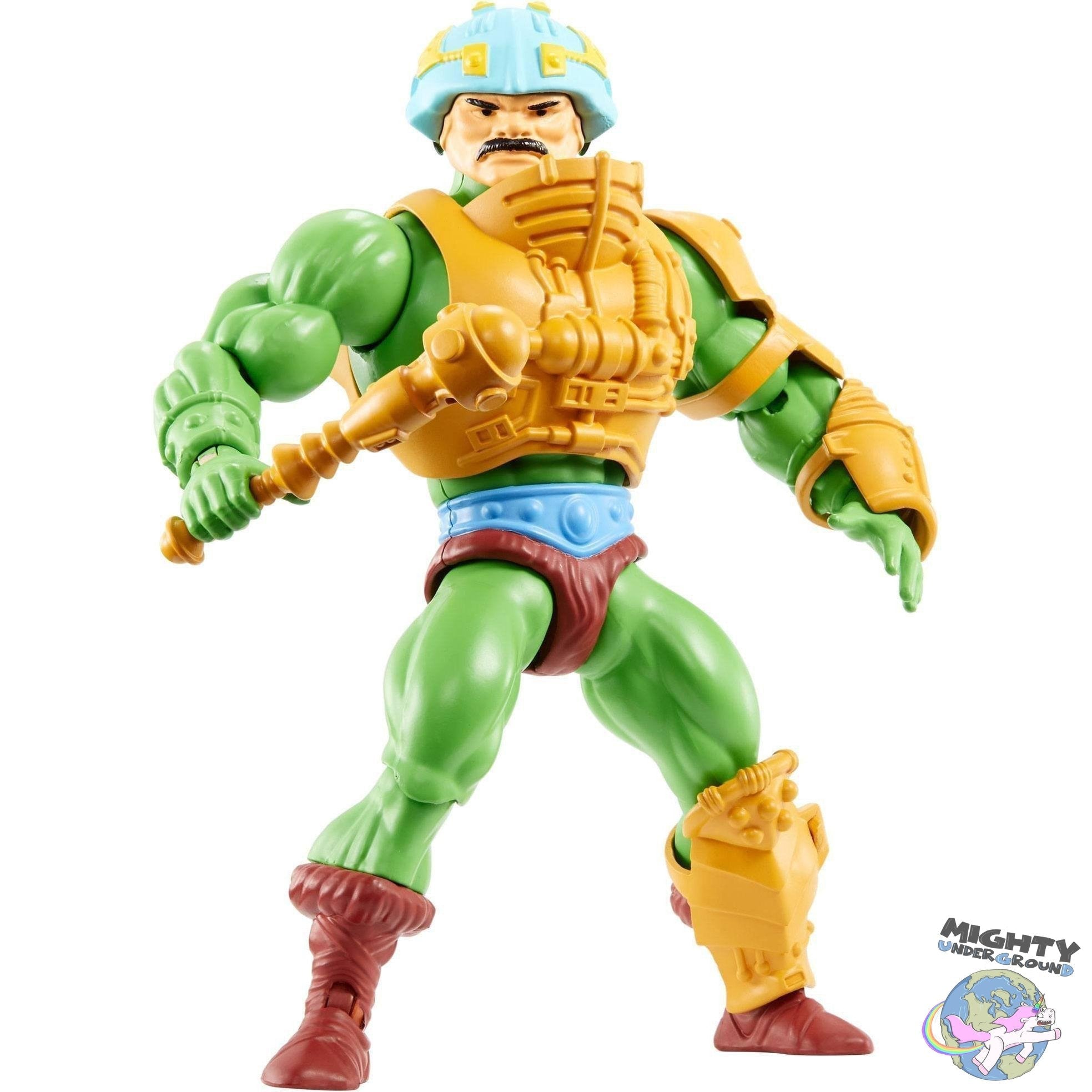 Masters of the Universe Origins: Man-At-Arms-Actionfiguren-Mattel-Mighty Underground