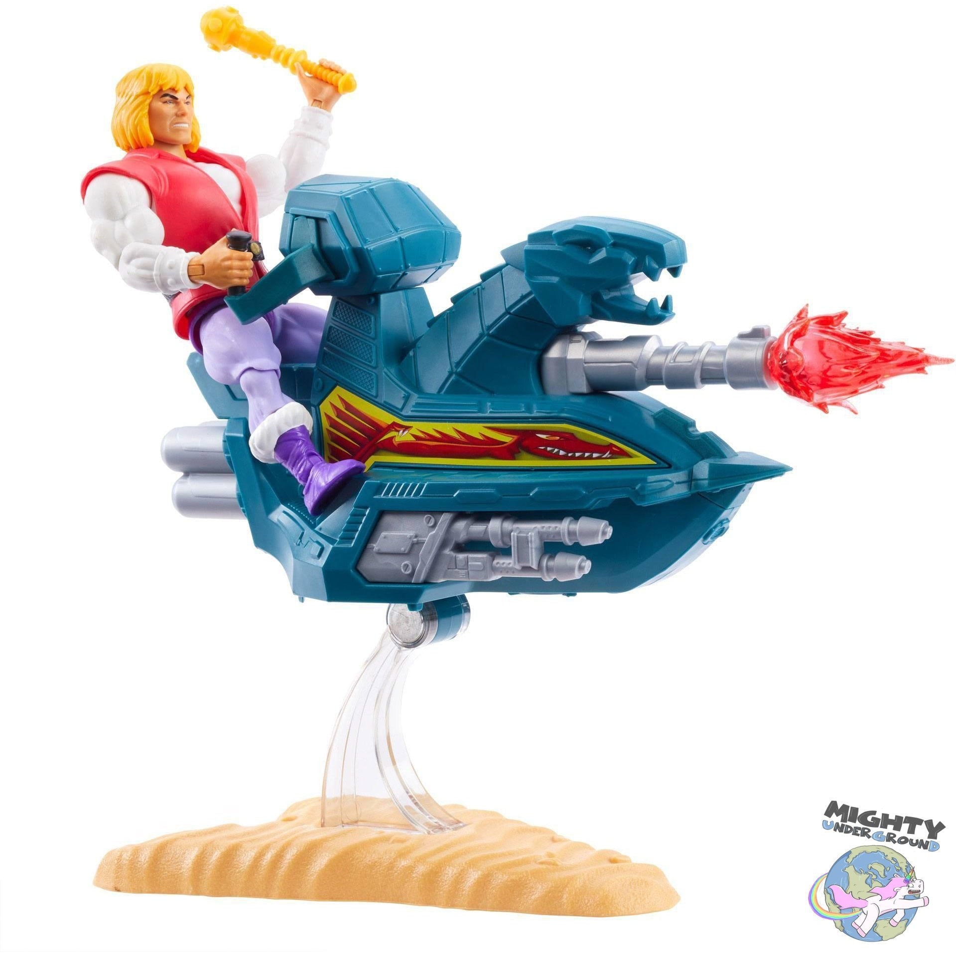 Masters of the Universe Origins: Prince Adam with Sky Sled VORBESTELLUNG!-Actionfiguren-Mattel-mighty-underground