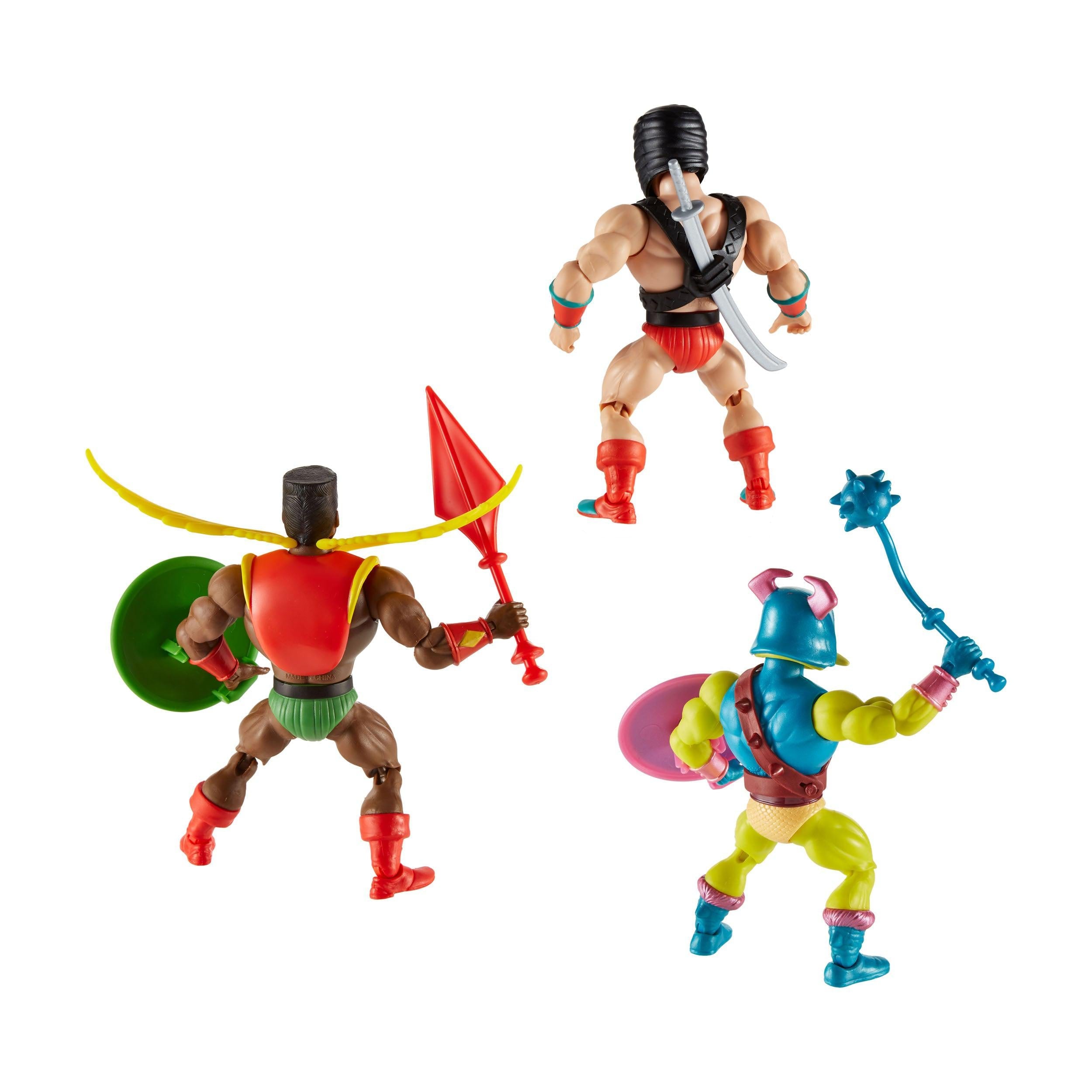Masters of the Universe Origins: Rulers of the Sun 3-Pack-Actionfiguren-Mattel-Mighty Underground