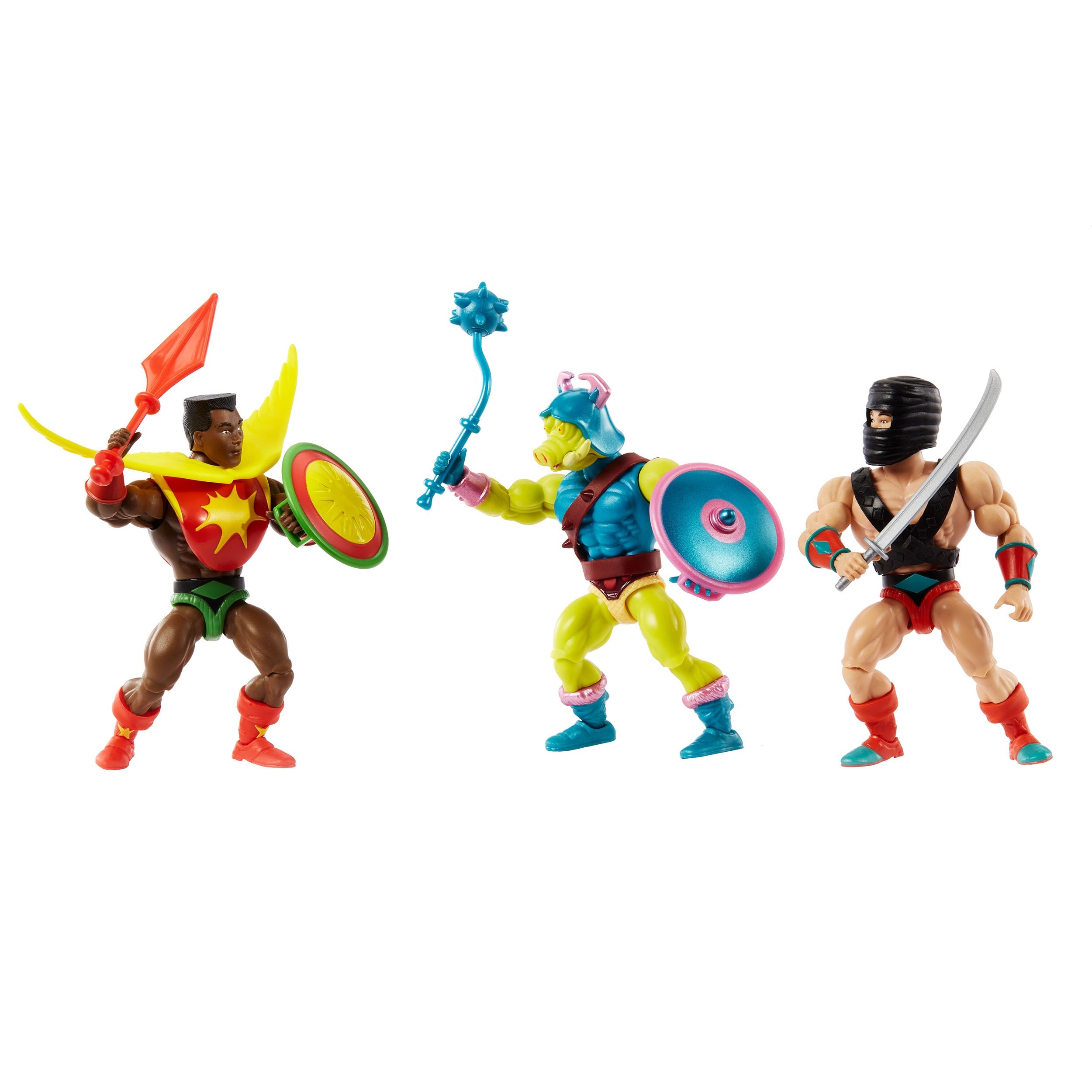 Masters of the Universe Origins: Rulers of the Sun 3-Pack-Actionfiguren-Mattel-Mighty Underground