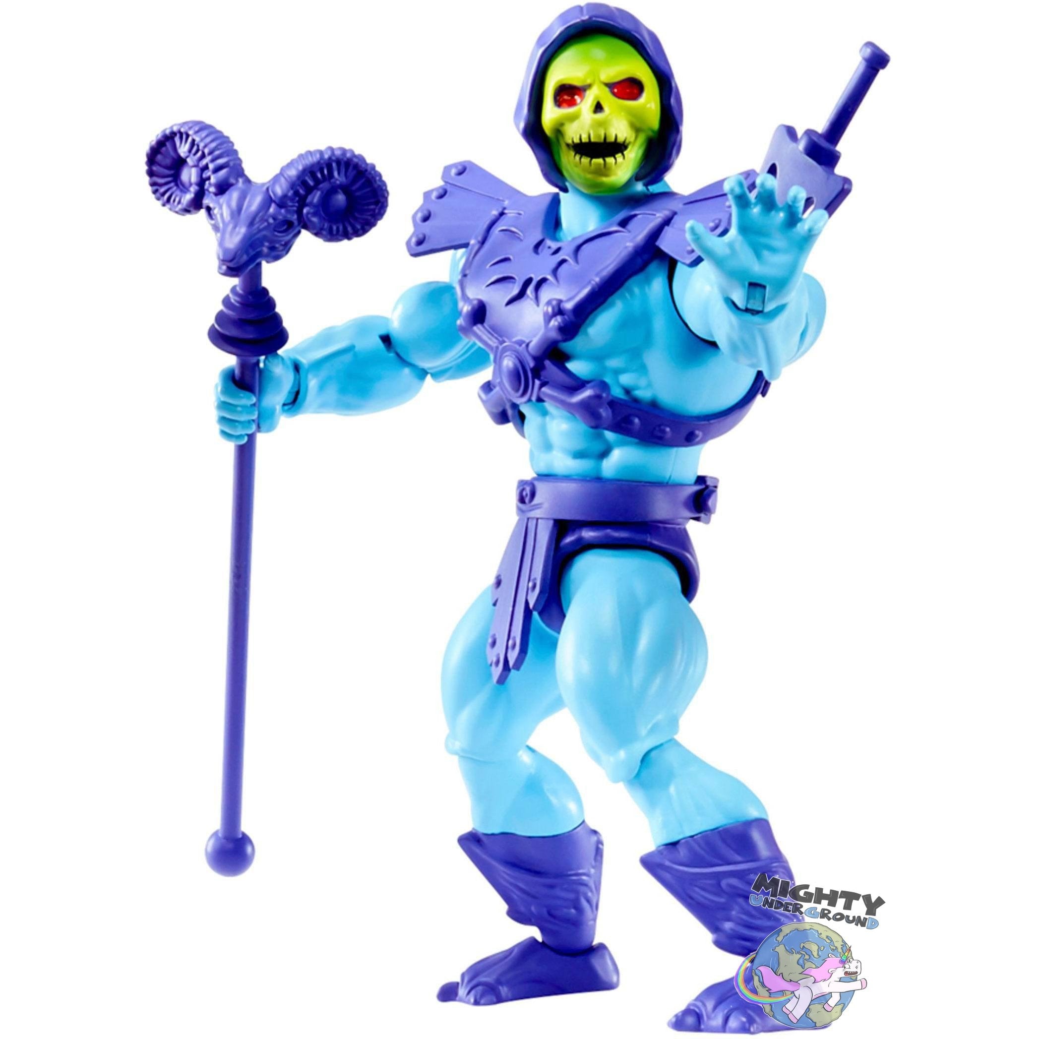 Masters of the Universe Origins: Skeletor - VORBESTELLUNG!-Actionfiguren-Mattel-mighty-underground