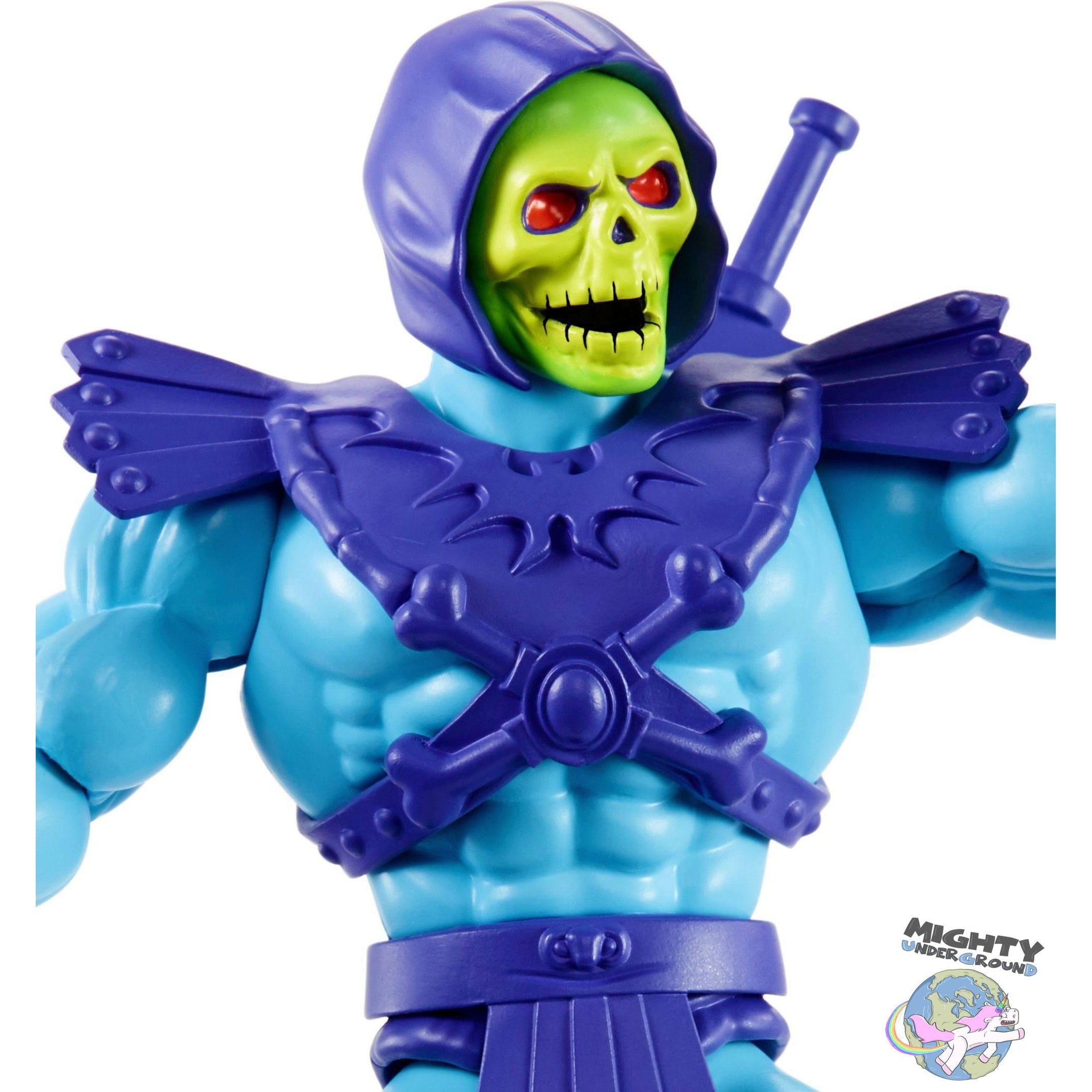 Masters of the Universe Origins: Skeletor - VORBESTELLUNG!-Actionfiguren-Mattel-mighty-underground