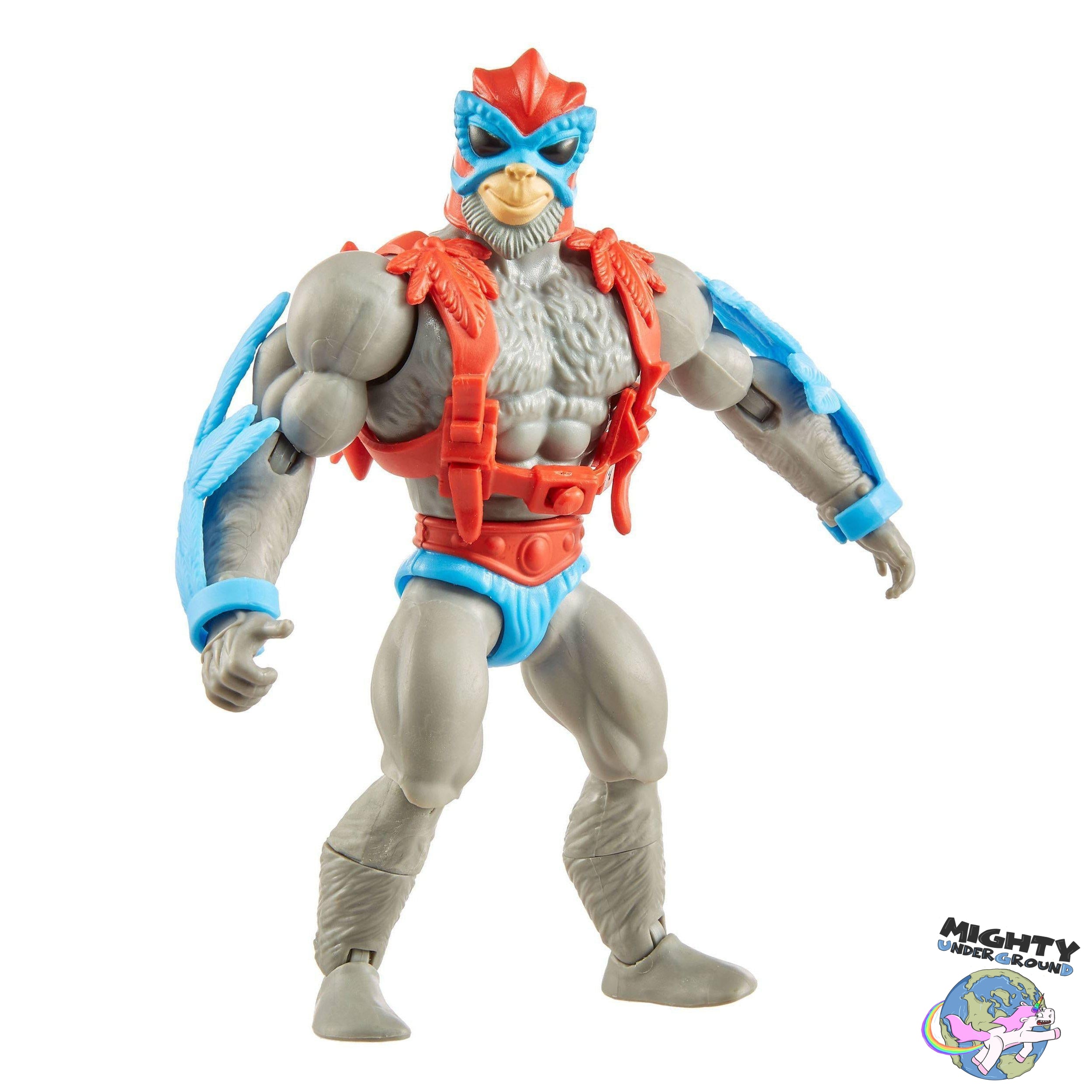 Masters of the Universe Origins: Stratos - VORBESTELLUNG!-Actionfiguren-Mattel-Mighty Underground