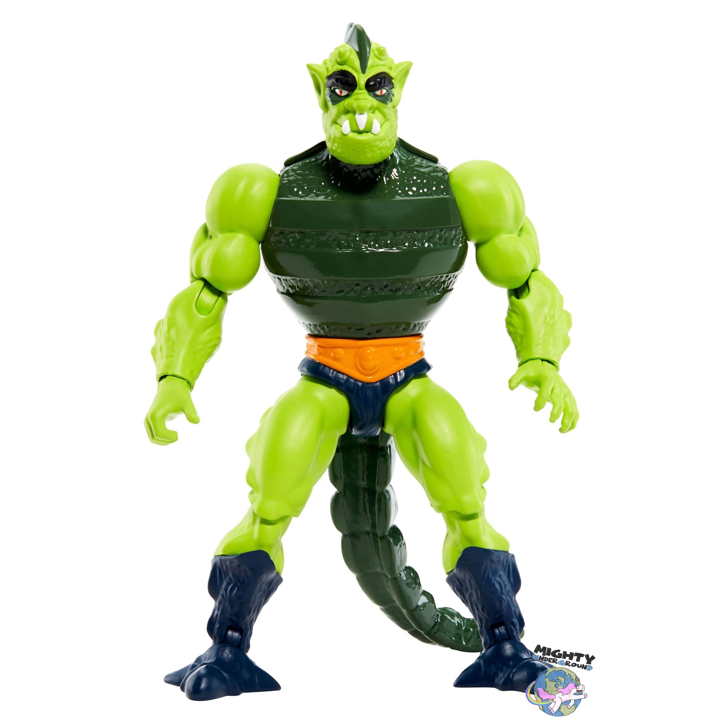 Masters of the Universe Origins: Whiplash-Actionfiguren-Mattel-Mighty Underground