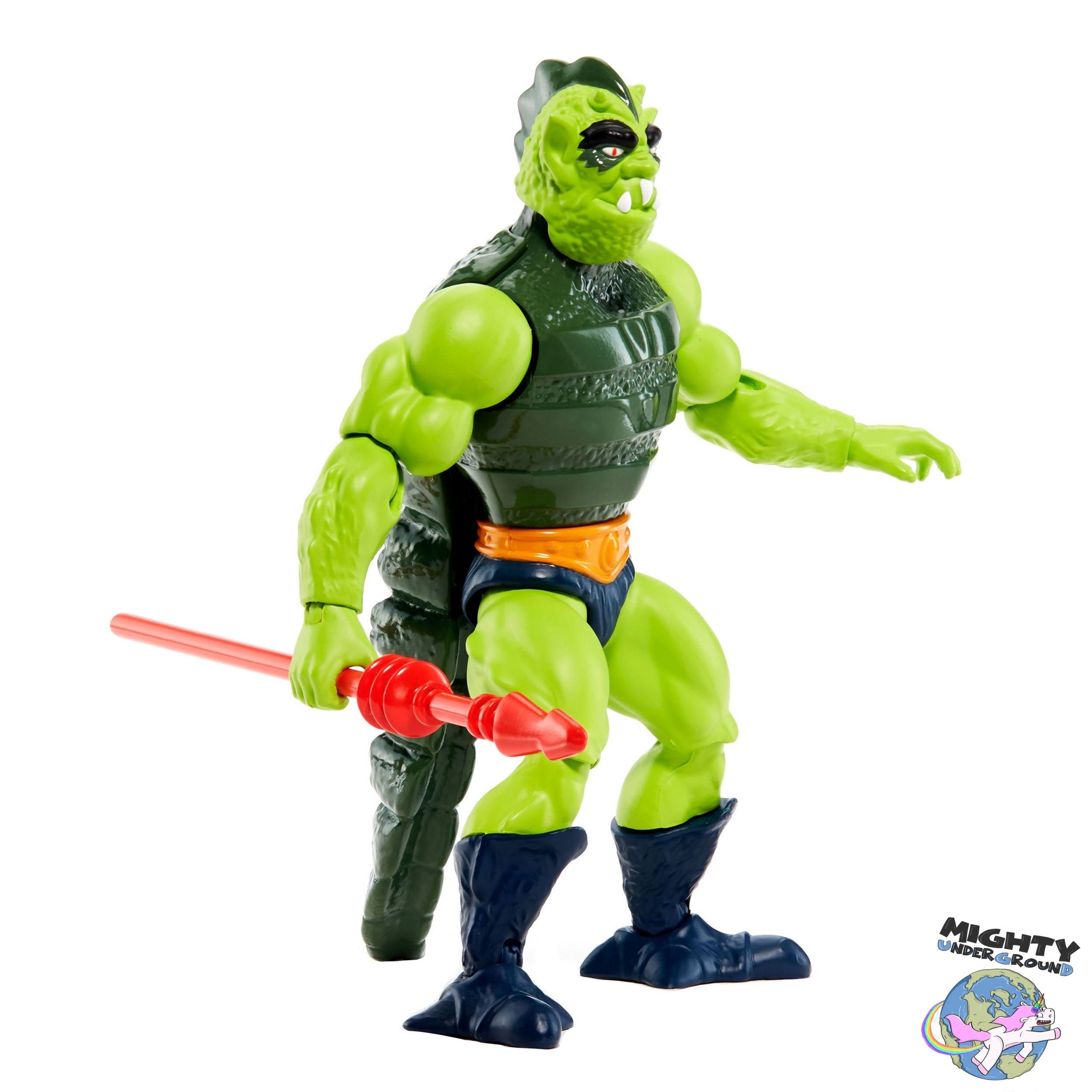 Masters of the Universe Origins: Whiplash-Actionfiguren-Mattel-Mighty Underground