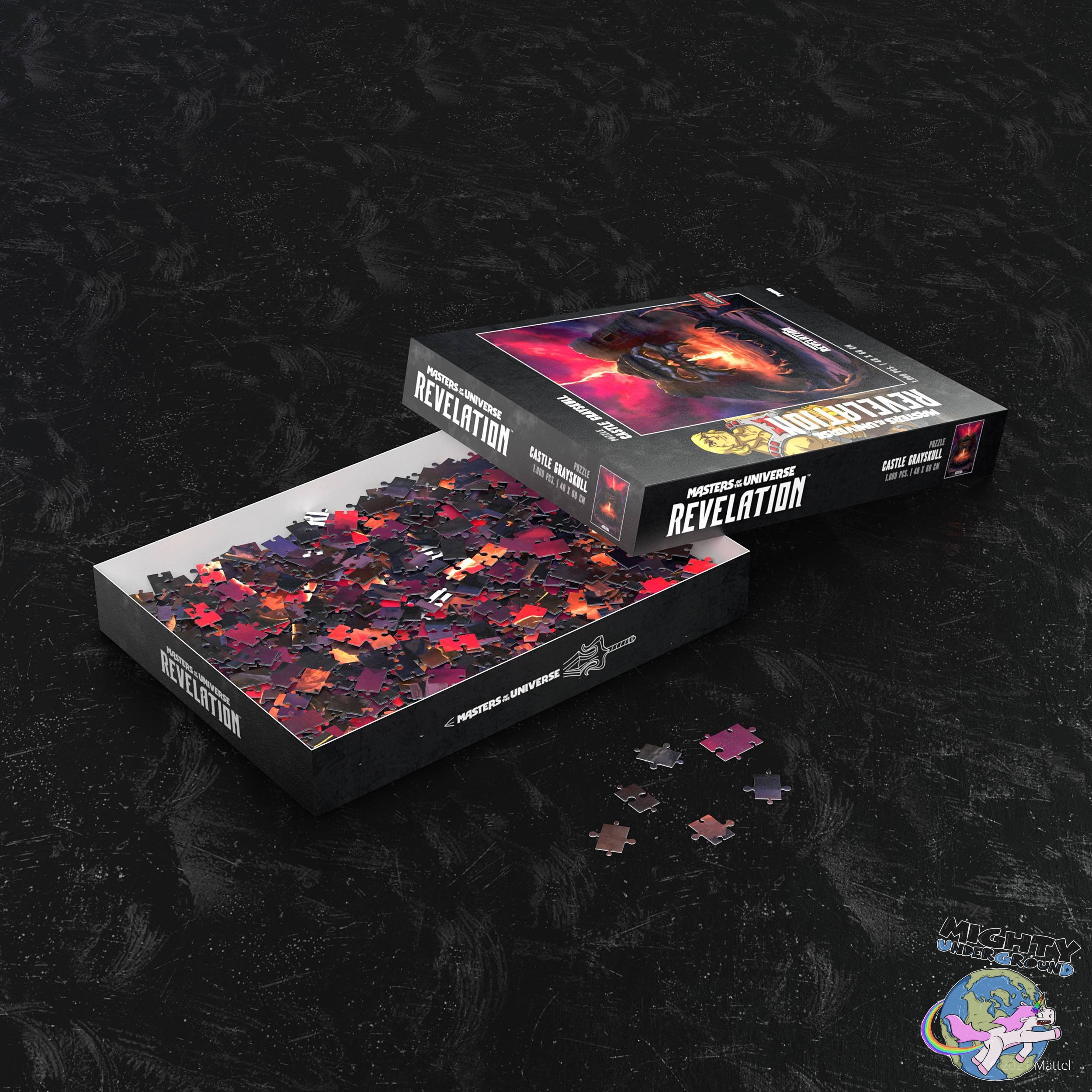 Masters of the Universe Revelation: Castle Grayskull - 1000 Teile Puzzle-Puzzle-Heo-Mighty Underground