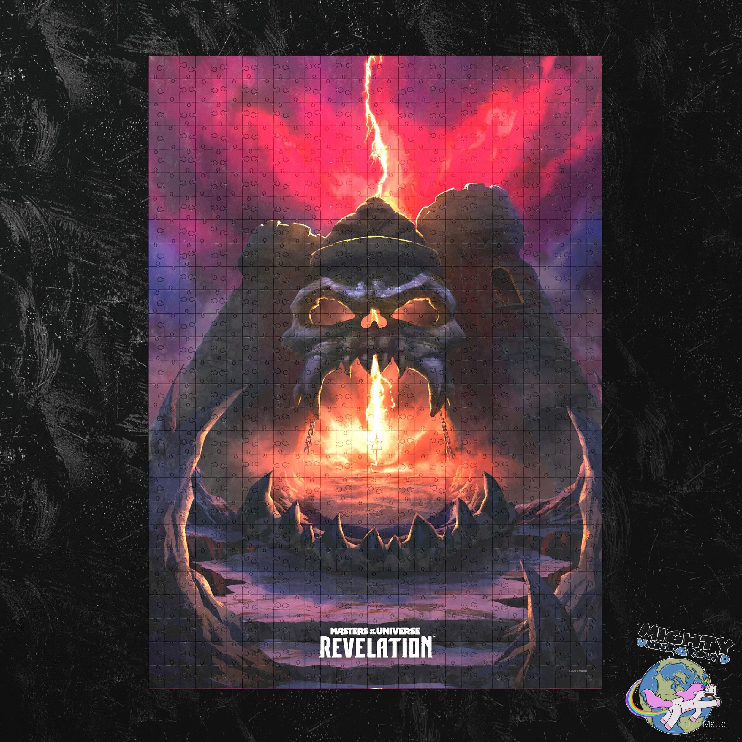 Masters of the Universe Revelation: Castle Grayskull - 1000 Teile Puzzle-Puzzle-Heo-Mighty Underground