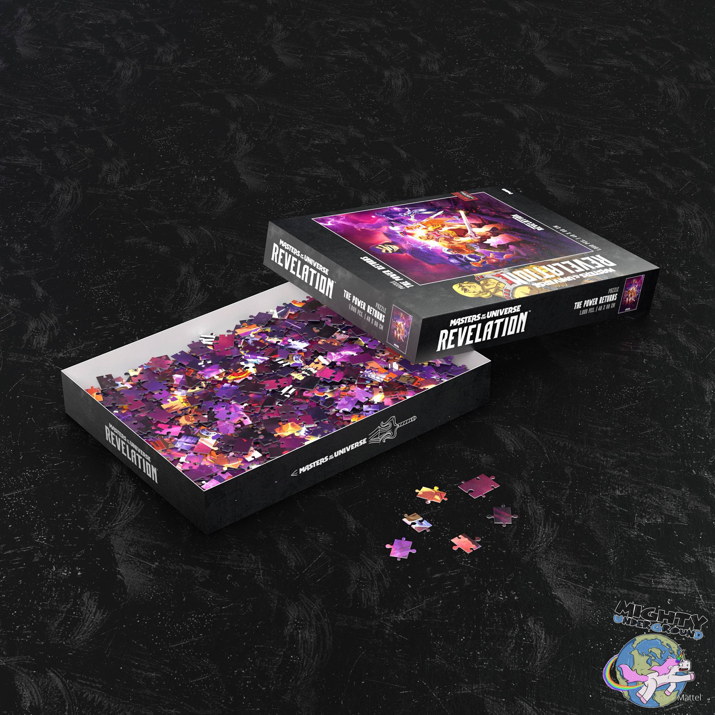 Masters of the Universe Revelation: The Power Returns - 1000 Teile Puzzle-Puzzle-Heo-Mighty Underground