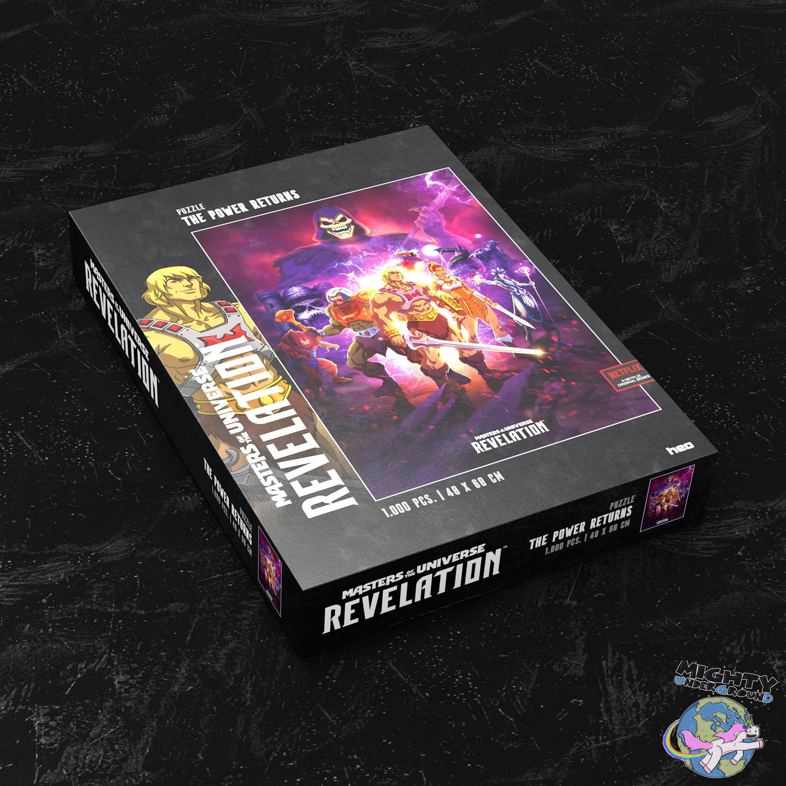 Masters of the Universe Revelation: The Power Returns - 1000 Teile Puzzle-Puzzle-Heo-Mighty Underground
