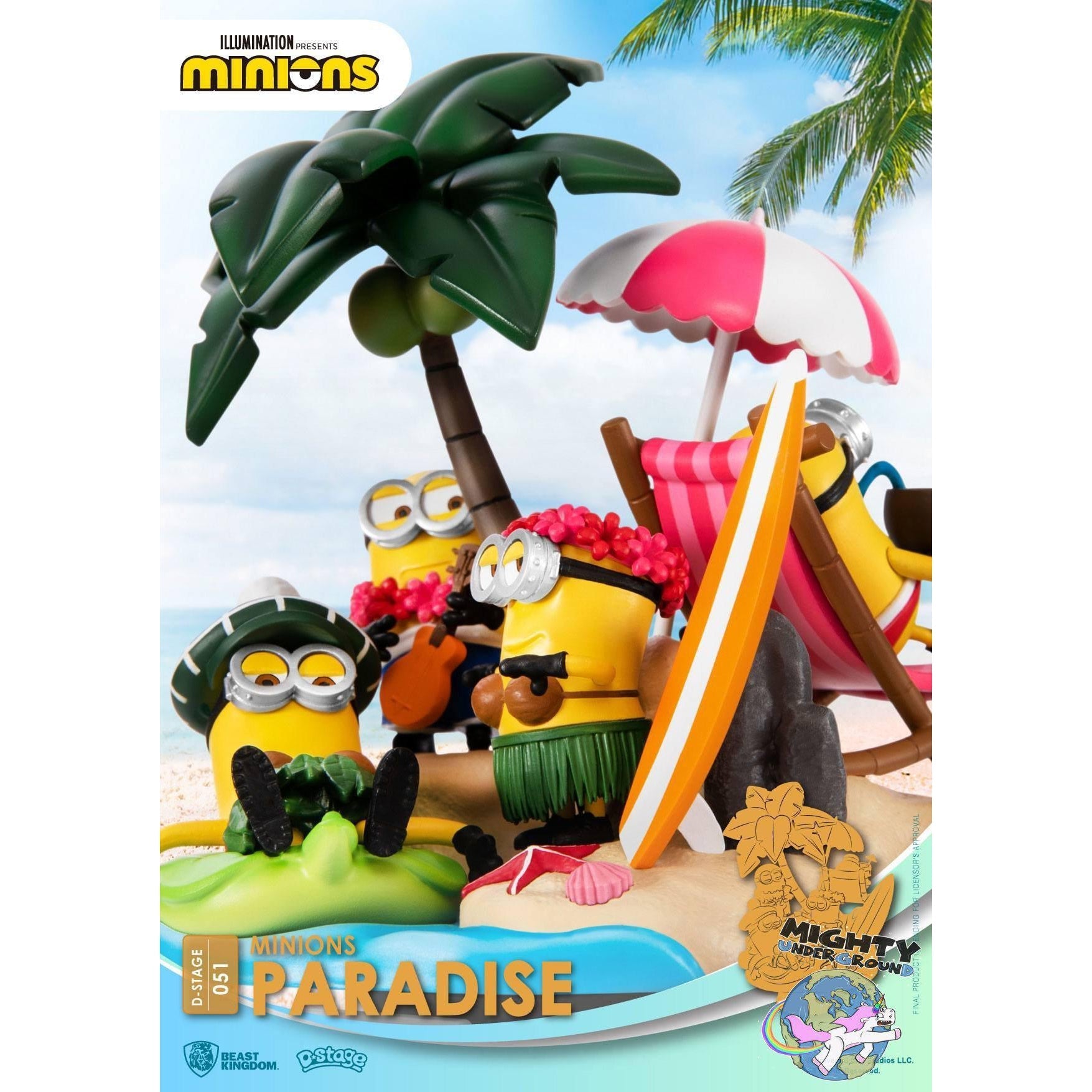 Minions: Paradise - Diorama-Diorama-Beast Kingdom-mighty-underground