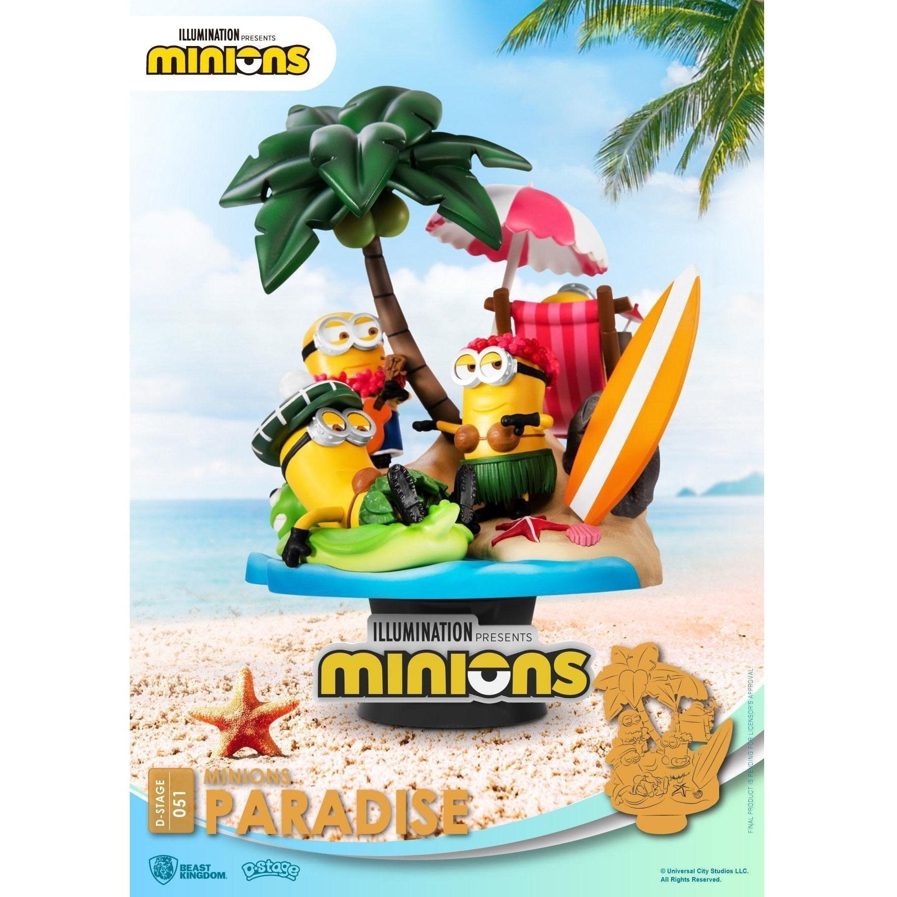 Minions: Paradise - Diorama-Diorama-Beast Kingdom-mighty-underground