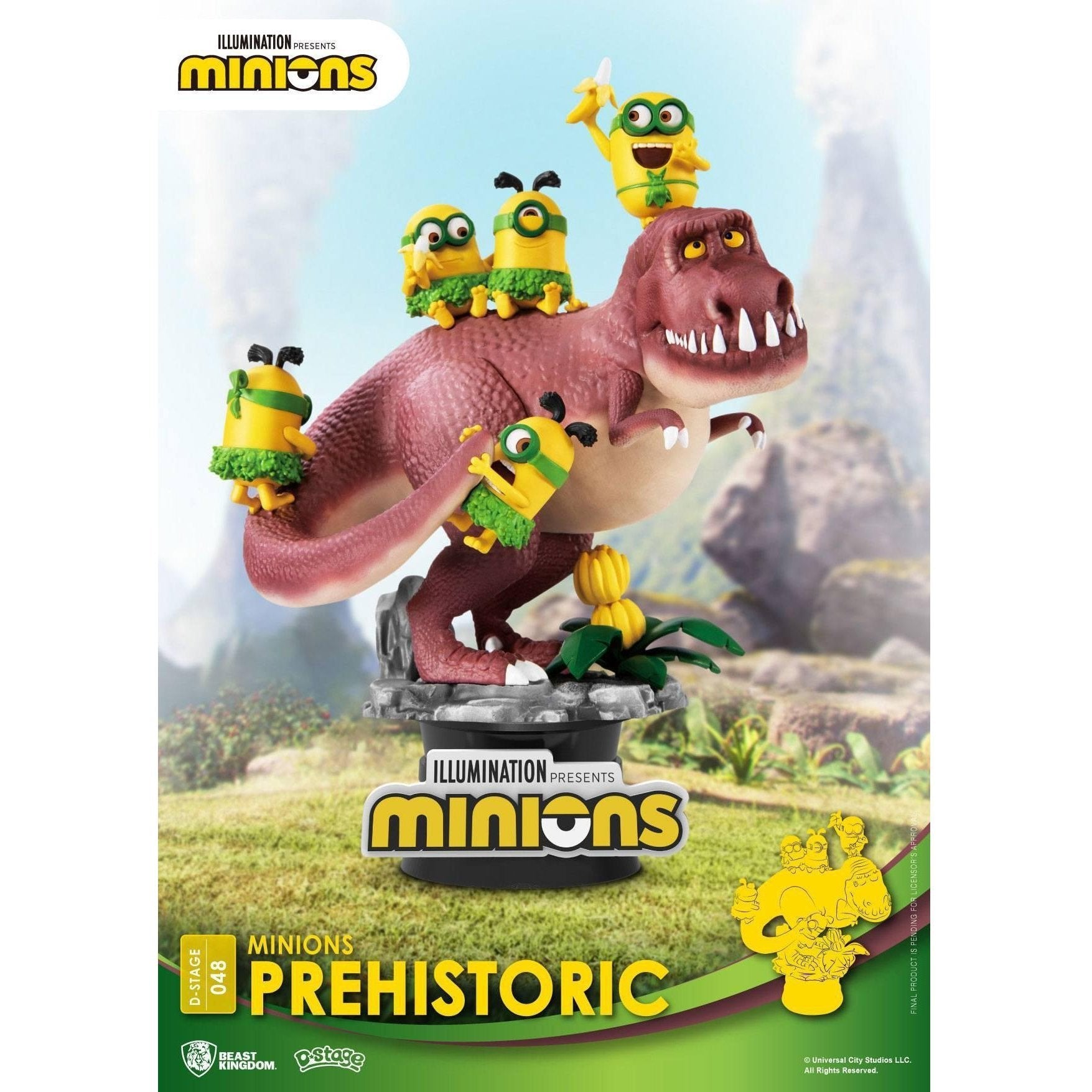 Minions: Prehistoric - Diorama-Diorama-Beast Kingdom-mighty-underground
