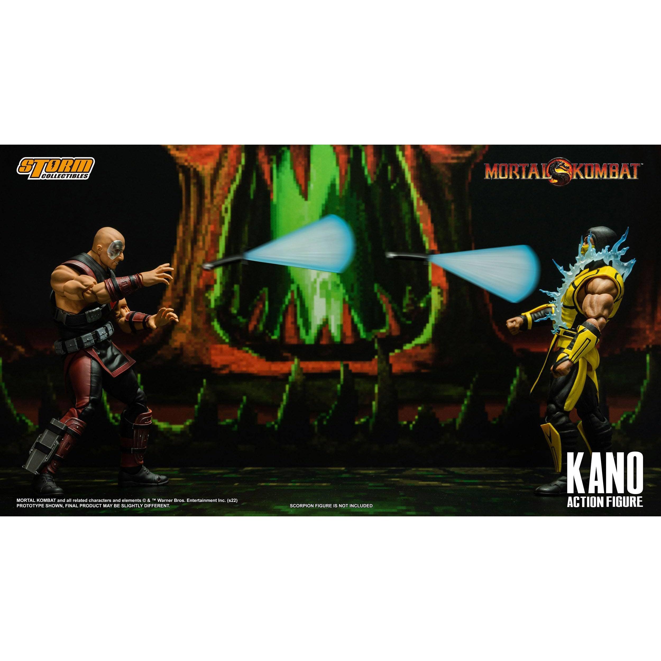 Mortal Kombat: Kano 1/12-Actionfiguren-Storm Collectibles-Mighty Underground