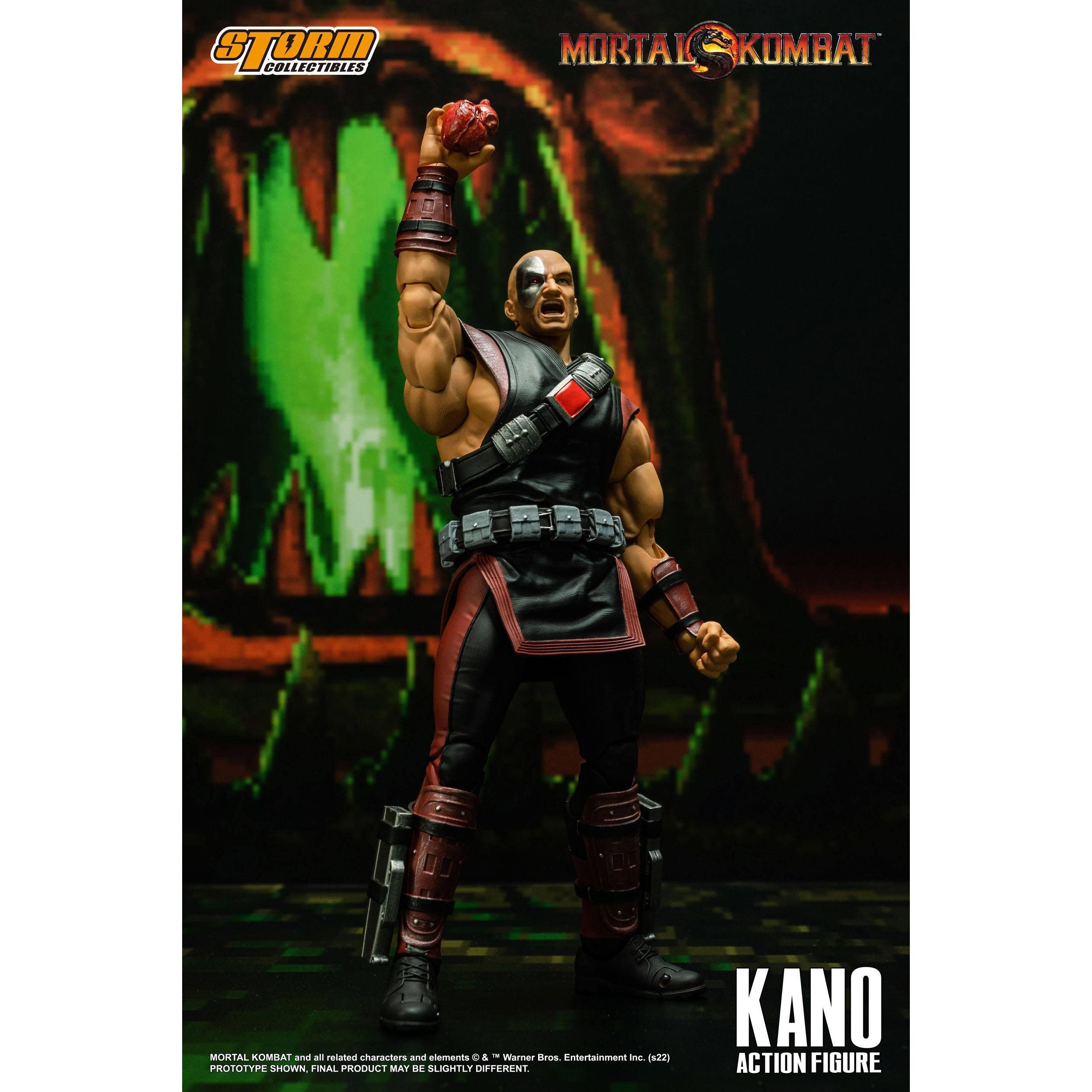 Mortal Kombat: Kano 1/12-Actionfiguren-Storm Collectibles-Mighty Underground