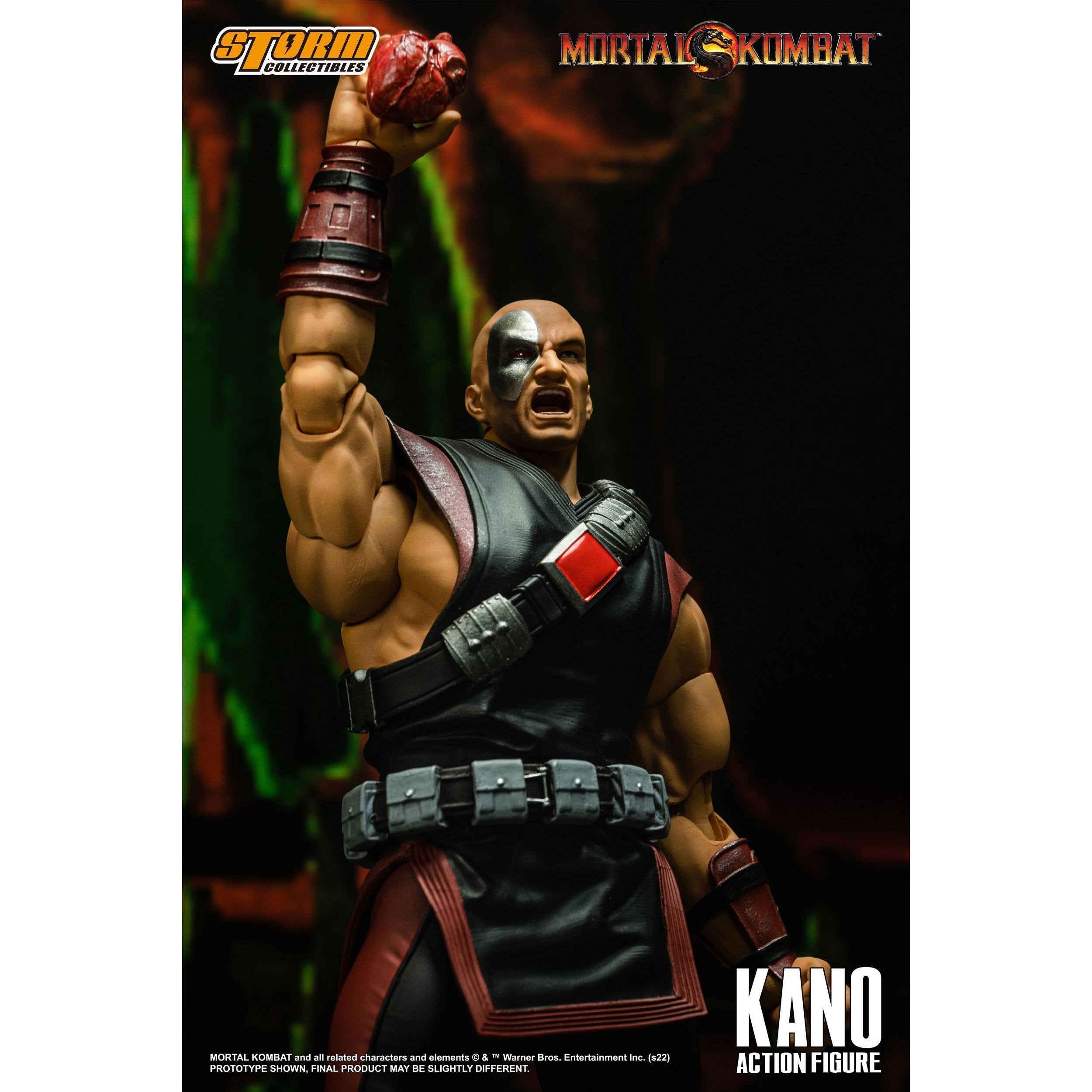 Mortal Kombat: Kano 1/12-Actionfiguren-Storm Collectibles-Mighty Underground