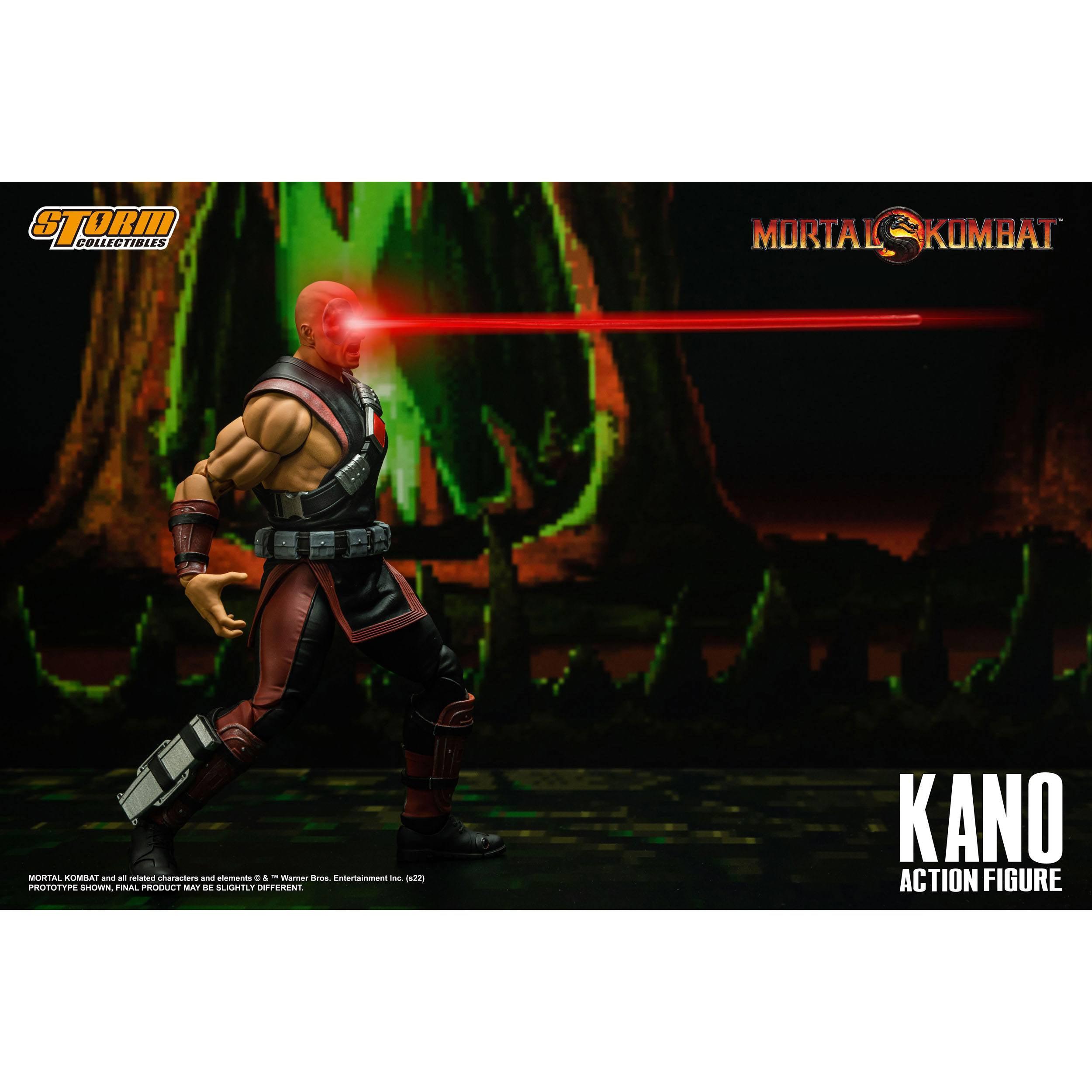 Mortal Kombat: Kano 1/12-Actionfiguren-Storm Collectibles-Mighty Underground