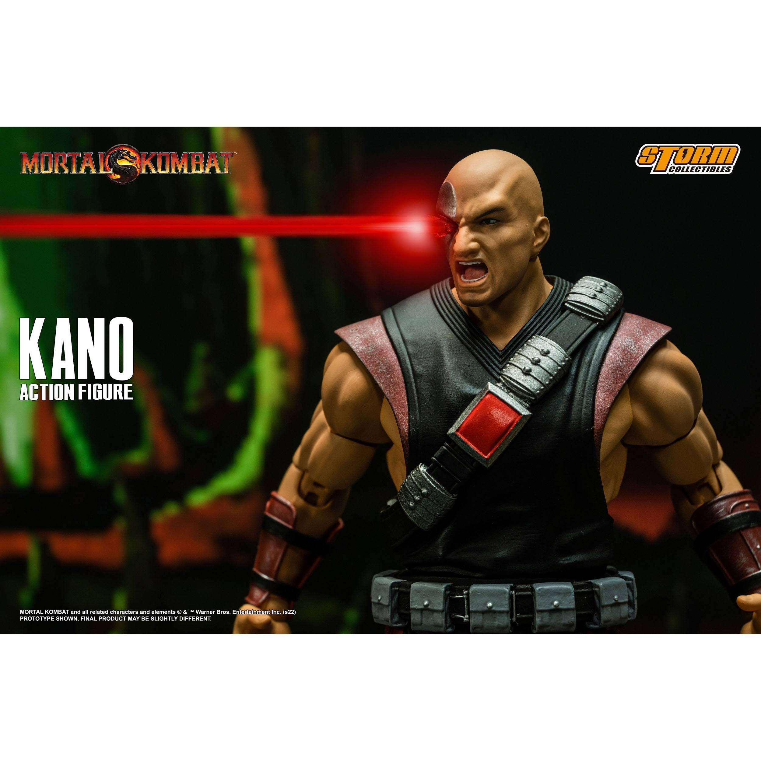 Mortal Kombat: Kano 1/12-Actionfiguren-Storm Collectibles-Mighty Underground