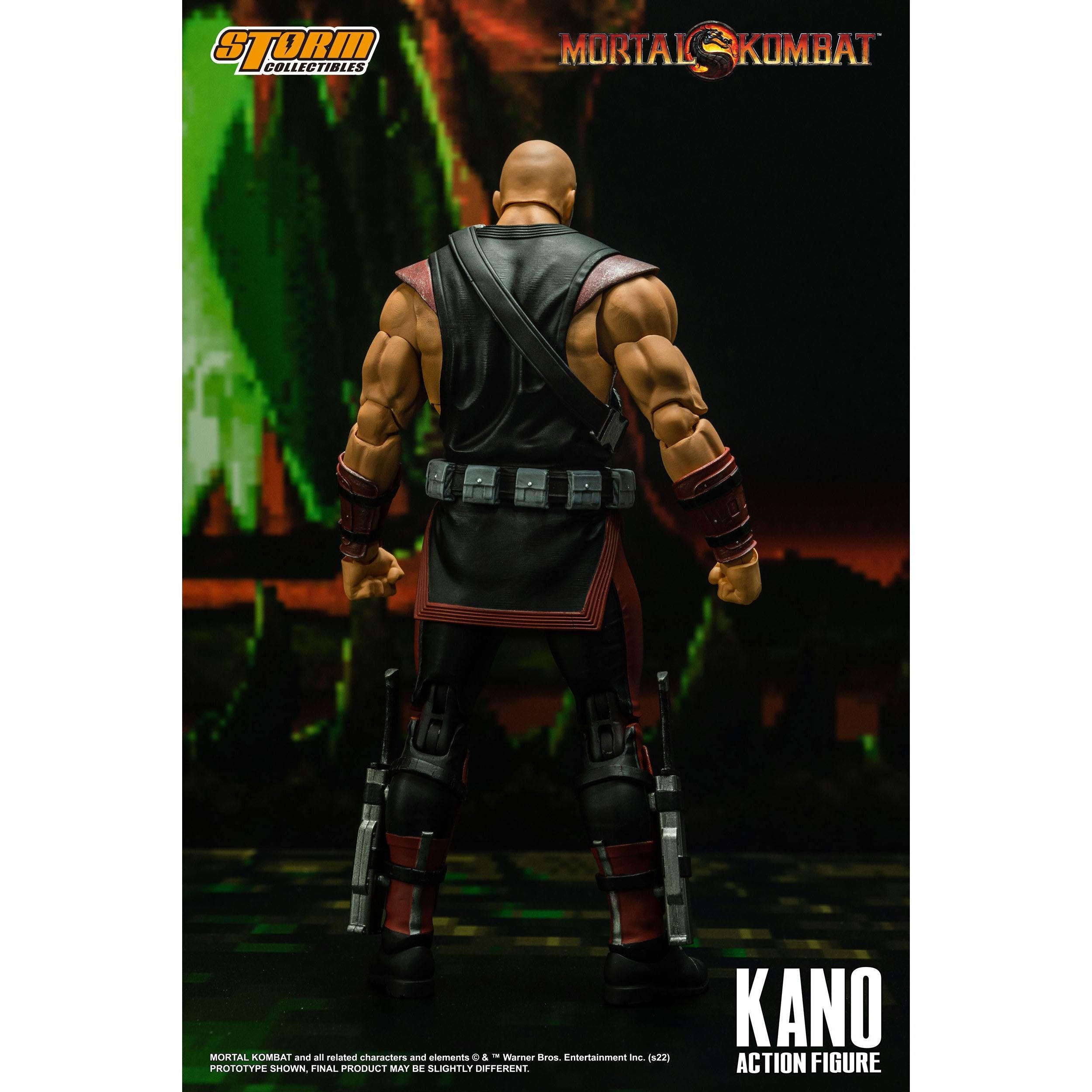 Mortal Kombat: Kano 1/12-Actionfiguren-Storm Collectibles-Mighty Underground