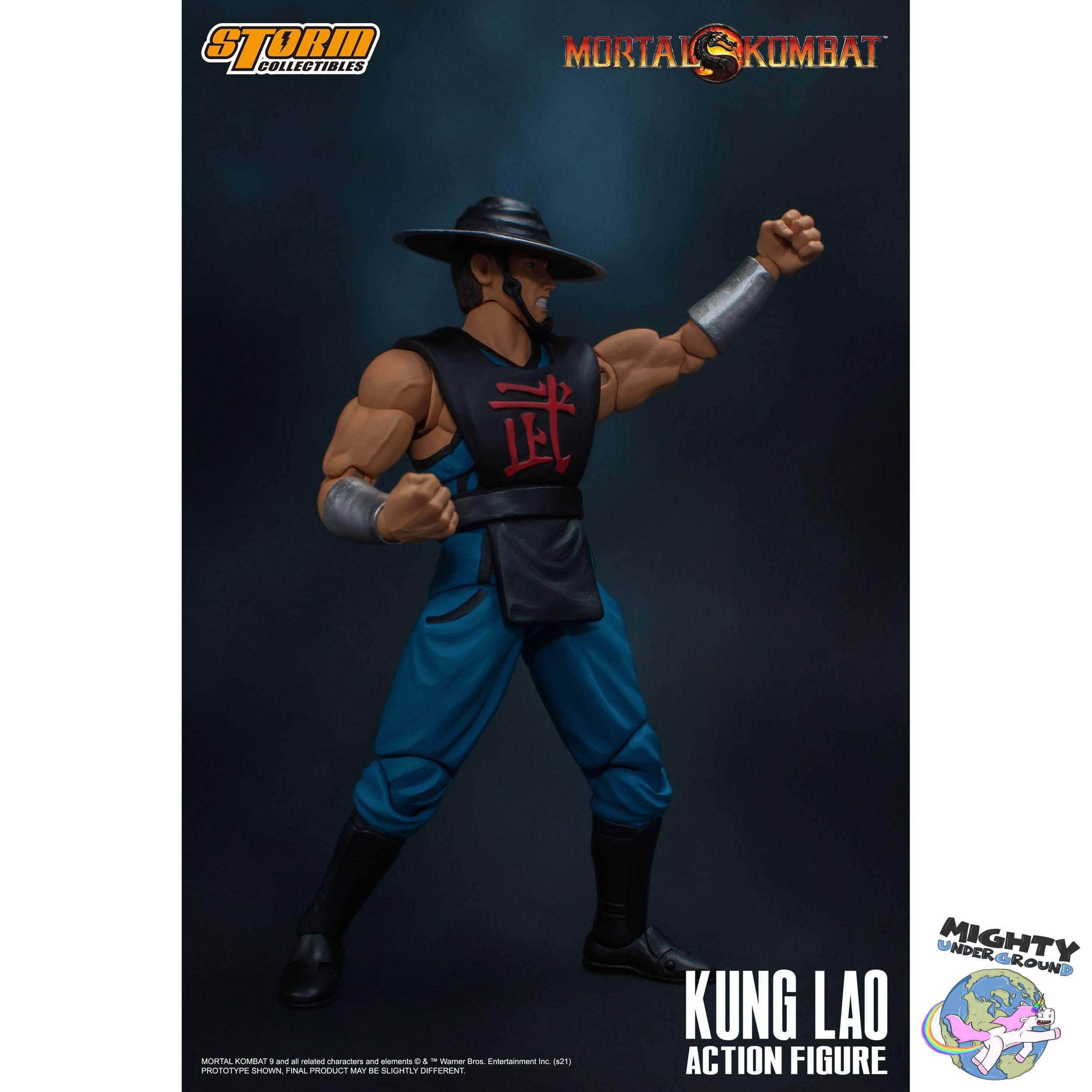 Mortal Kombat: Kung Lao 1/12-Actionfiguren-Storm Collectibles-Mighty Underground