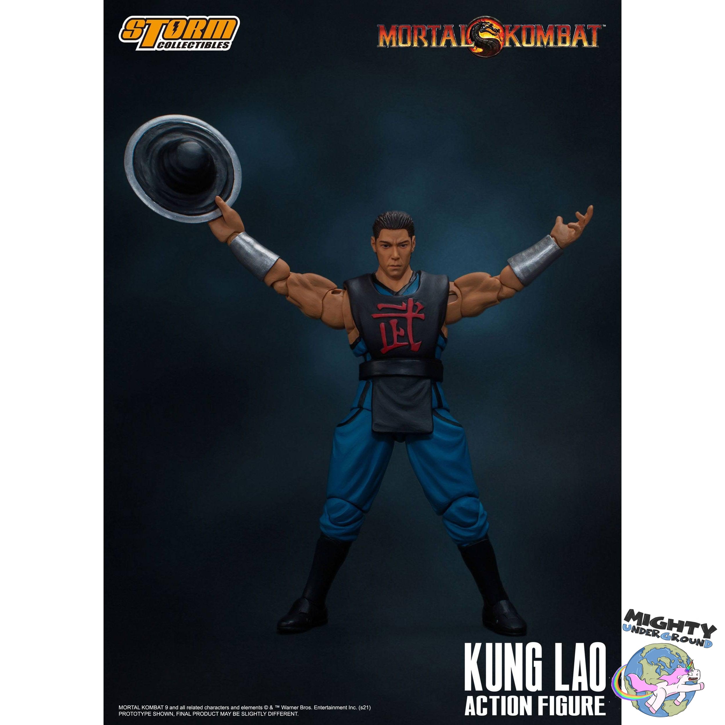 Mortal Kombat: Kung Lao 1/12-Actionfiguren-Storm Collectibles-Mighty Underground