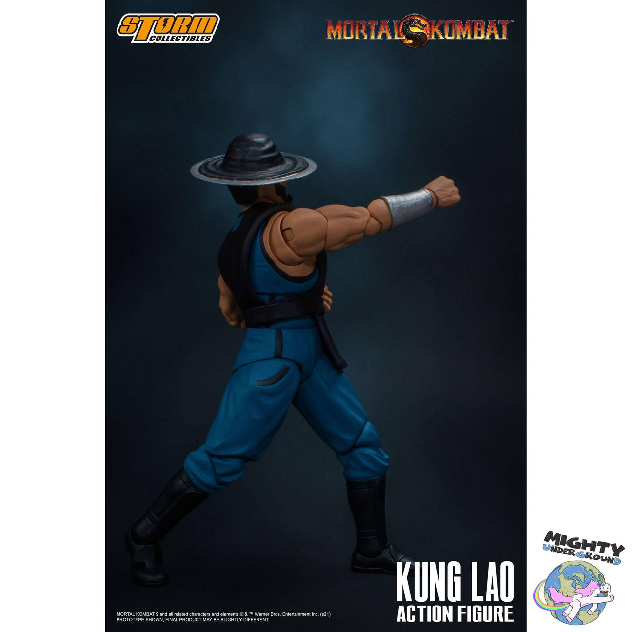 Mortal Kombat: Kung Lao 1/12-Actionfiguren-Storm Collectibles-Mighty Underground