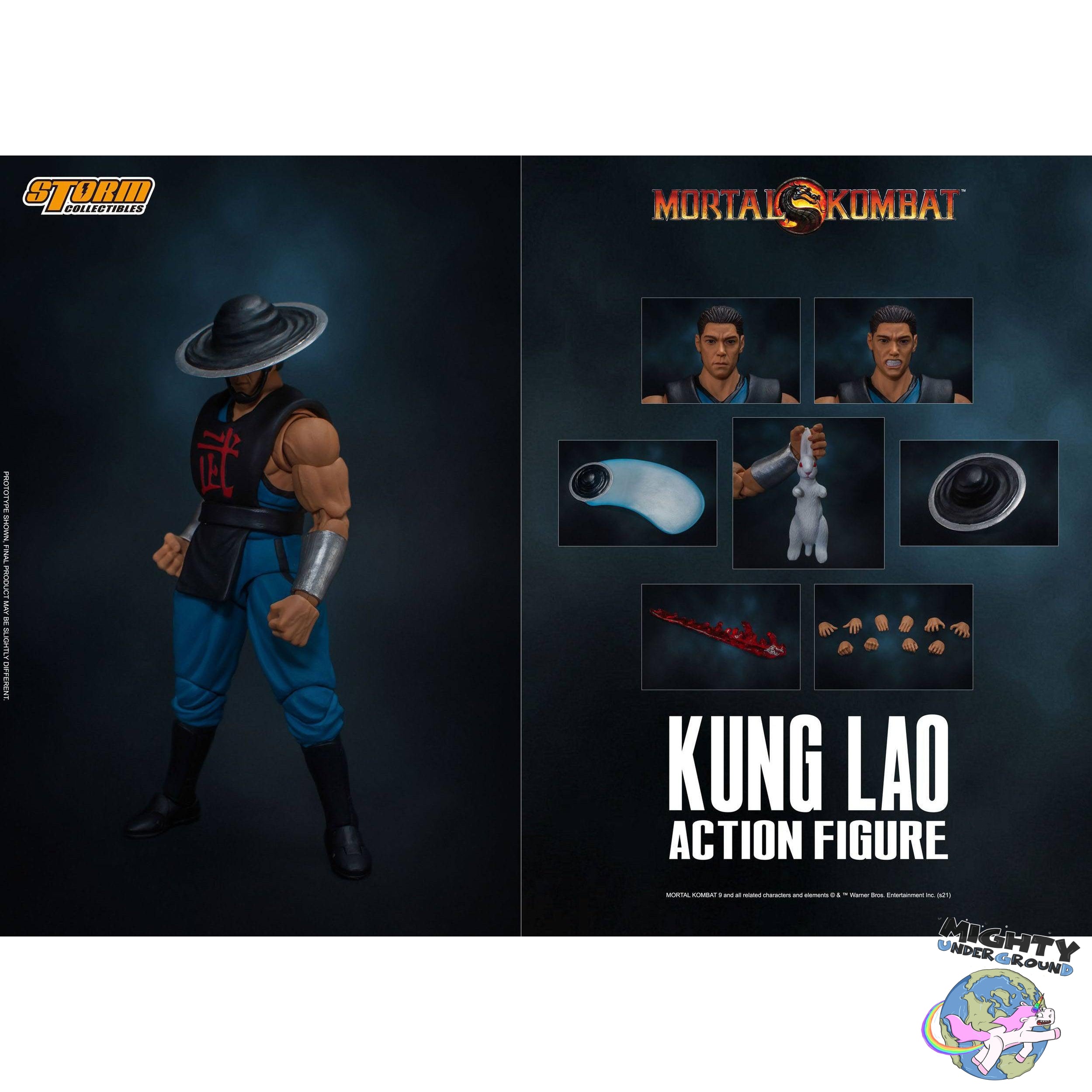 Mortal Kombat: Kung Lao 1/12-Actionfiguren-Storm Collectibles-Mighty Underground