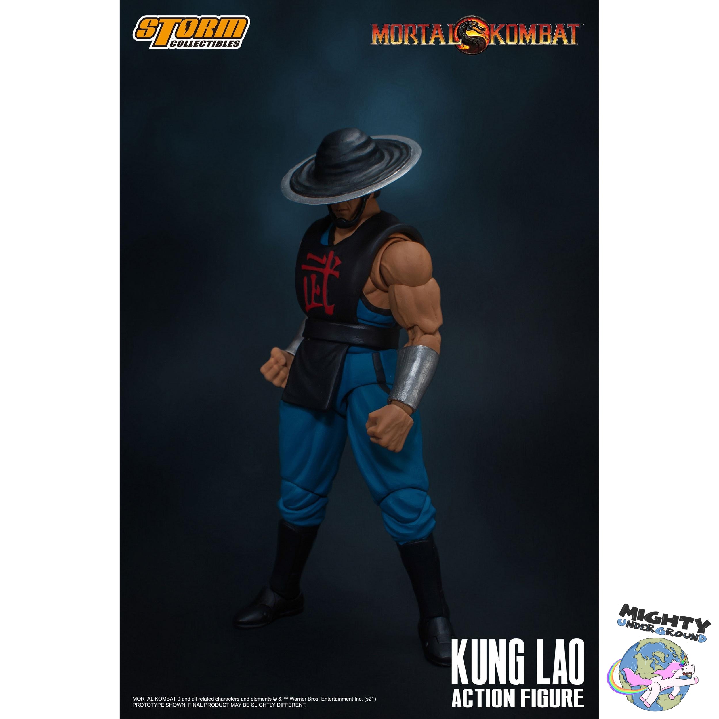 Mortal Kombat: Kung Lao 1/12-Actionfiguren-Storm Collectibles-Mighty Underground