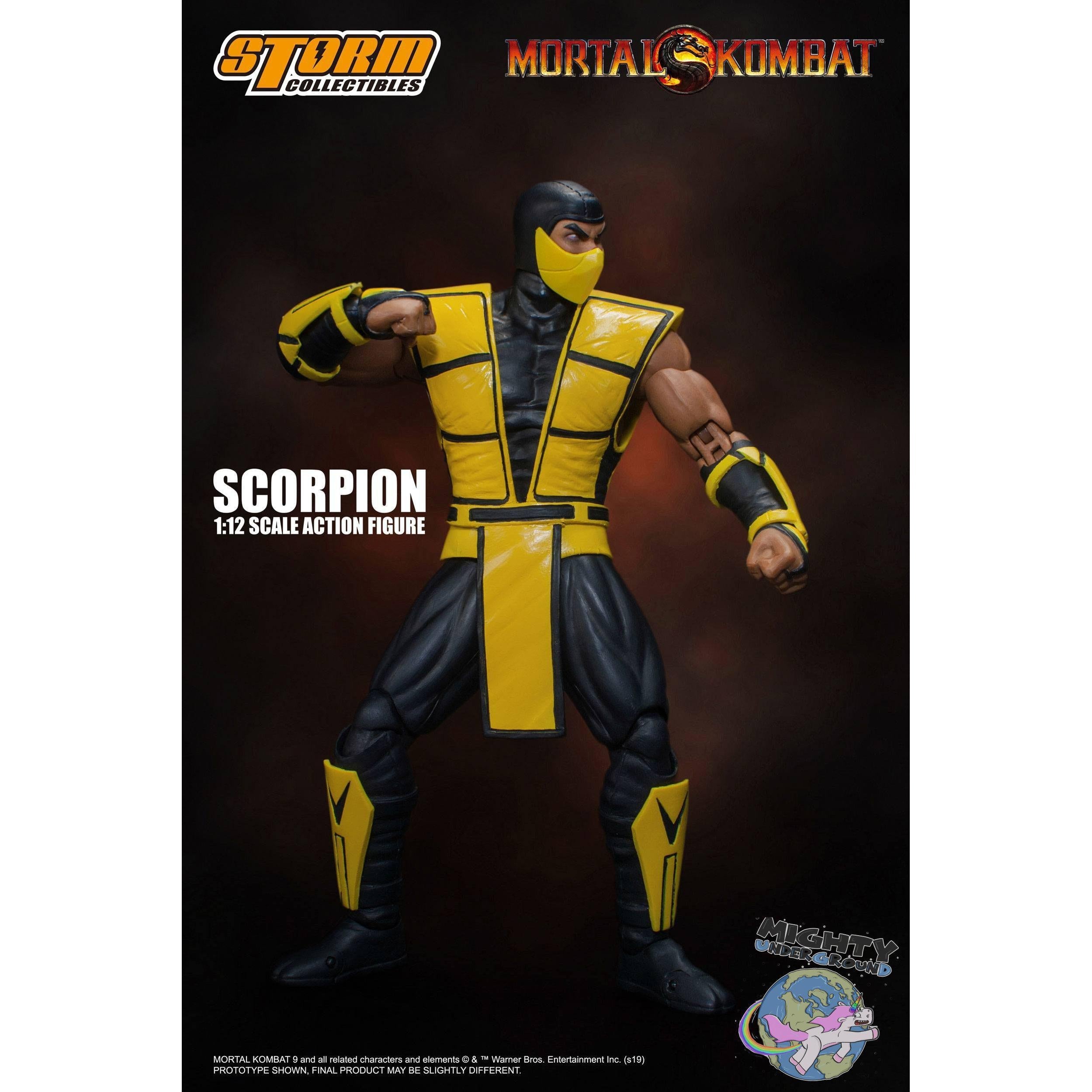 Mortal Kombat: Scorpion 1/12-Actionfiguren-Storm Collectibles-mighty-underground