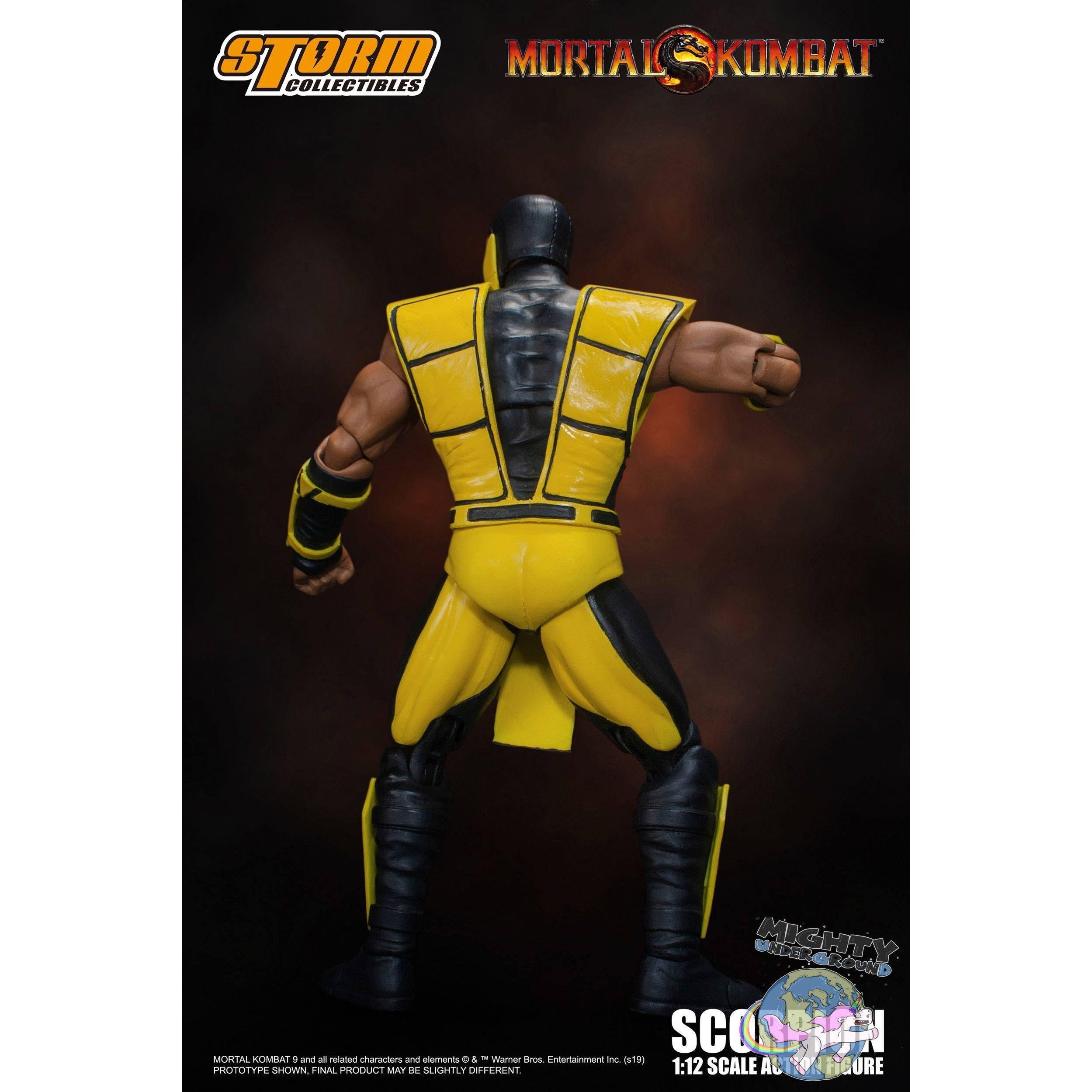 Mortal Kombat: Scorpion 1/12-Actionfiguren-Storm Collectibles-mighty-underground