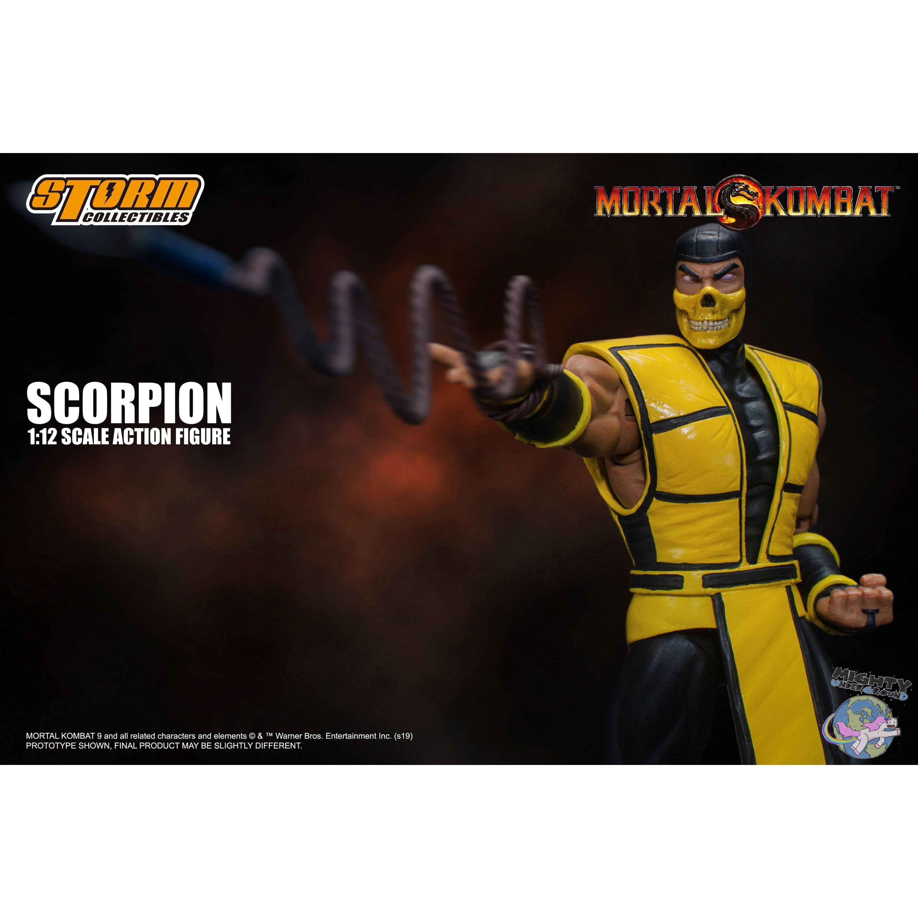 Mortal Kombat: Scorpion 1/12-Actionfiguren-Storm Collectibles-mighty-underground