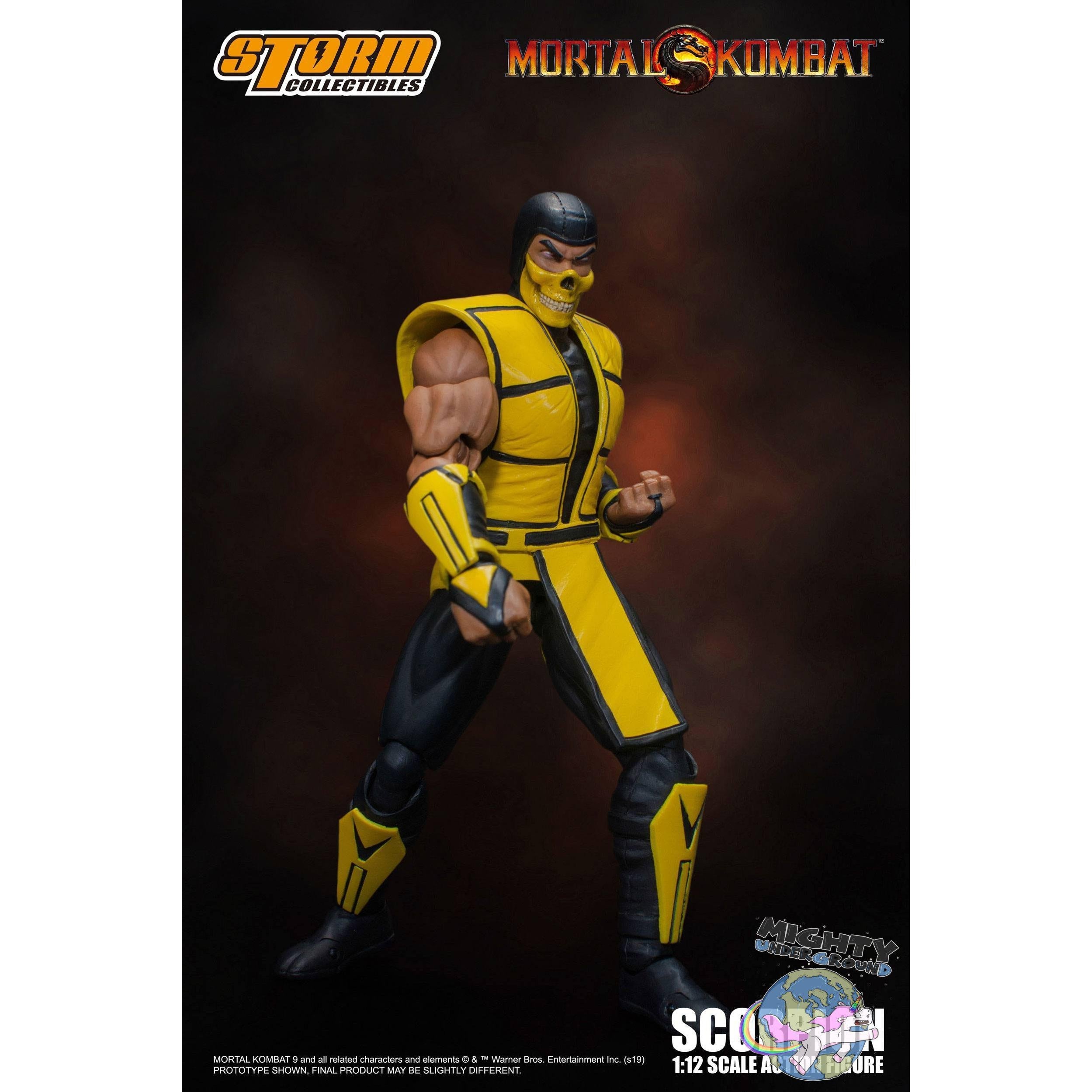Mortal Kombat: Scorpion 1/12-Actionfiguren-Storm Collectibles-mighty-underground