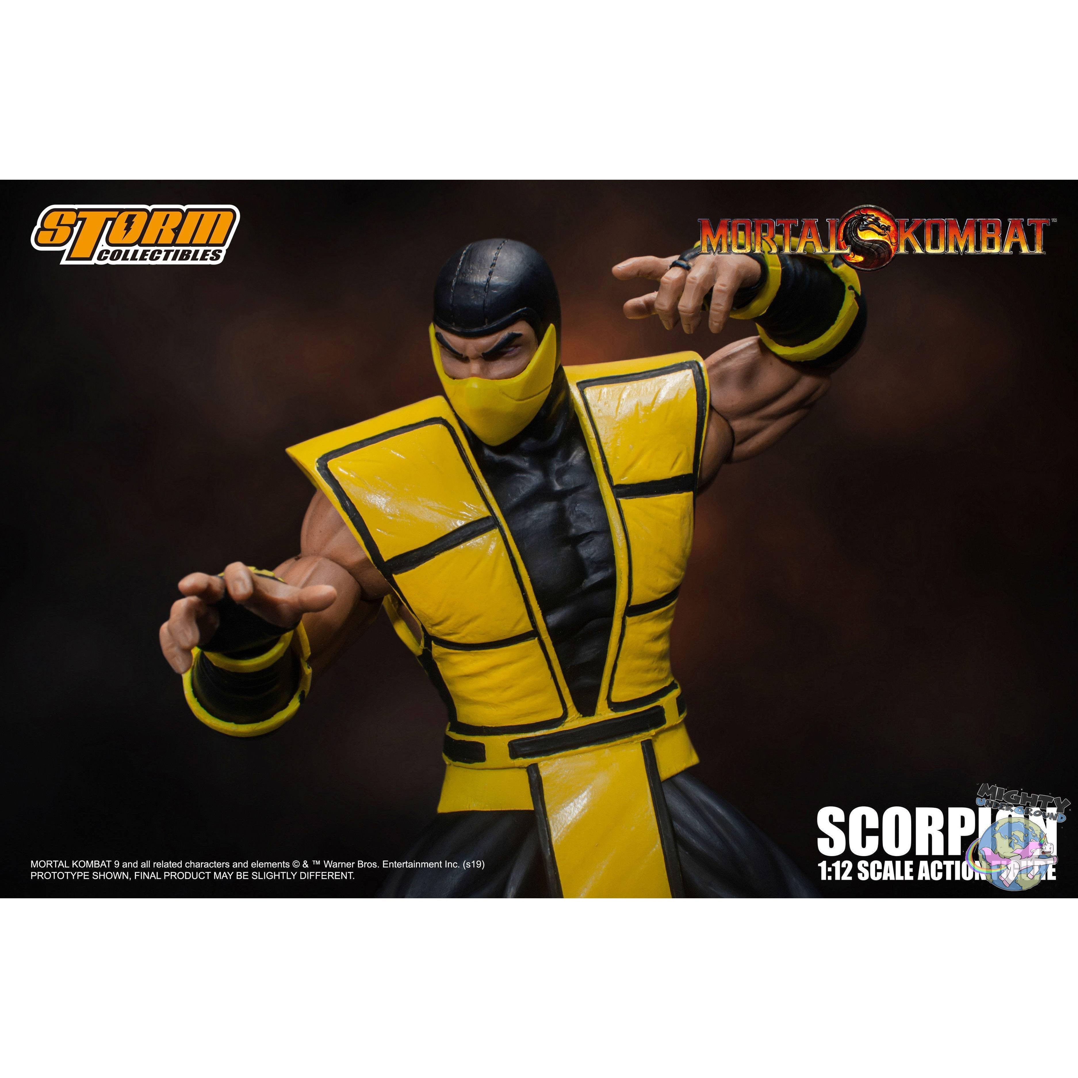 Mortal Kombat: Scorpion 1/12-Actionfiguren-Storm Collectibles-mighty-underground