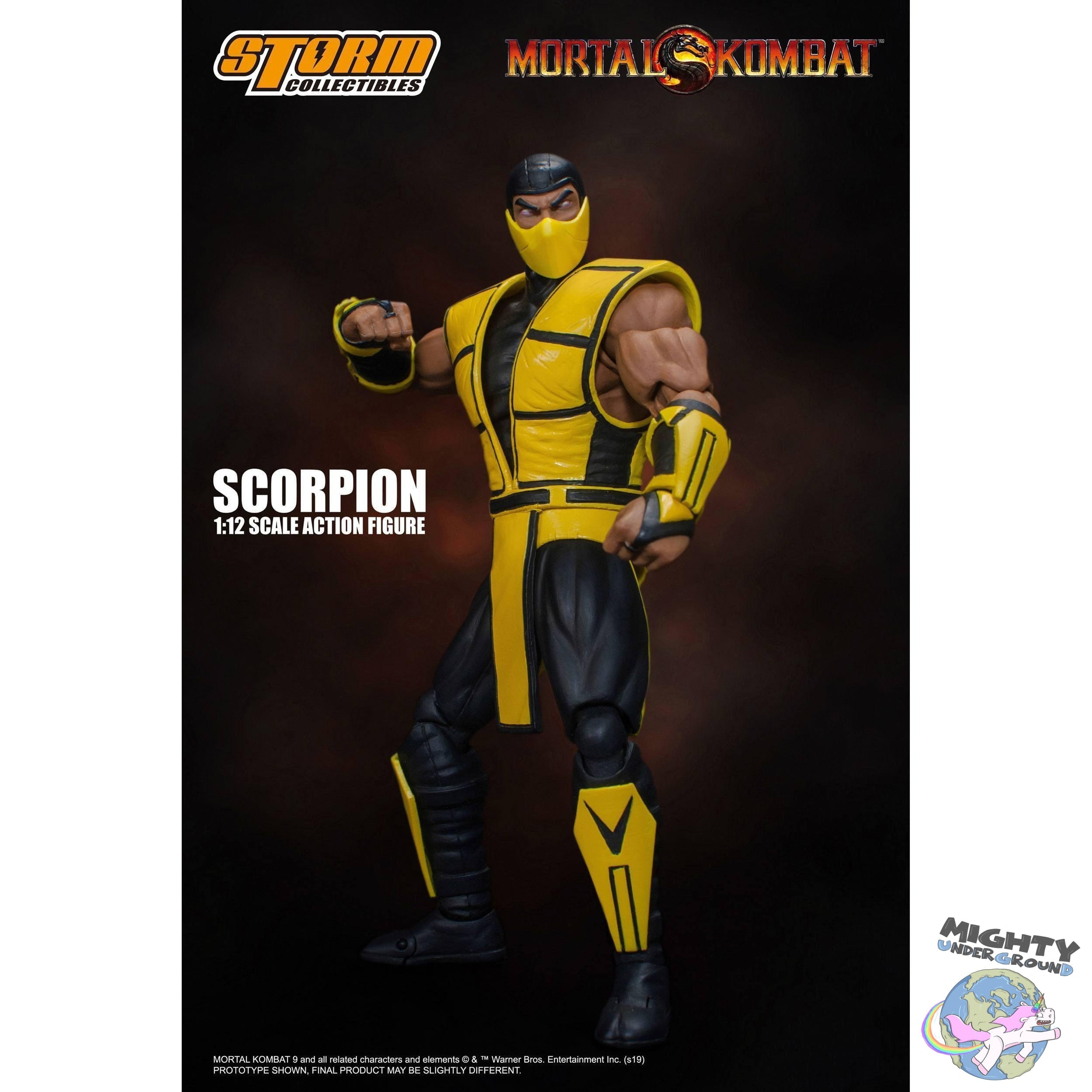 Mortal Kombat: Scorpion 1/12-Actionfiguren-Storm Collectibles-mighty-underground