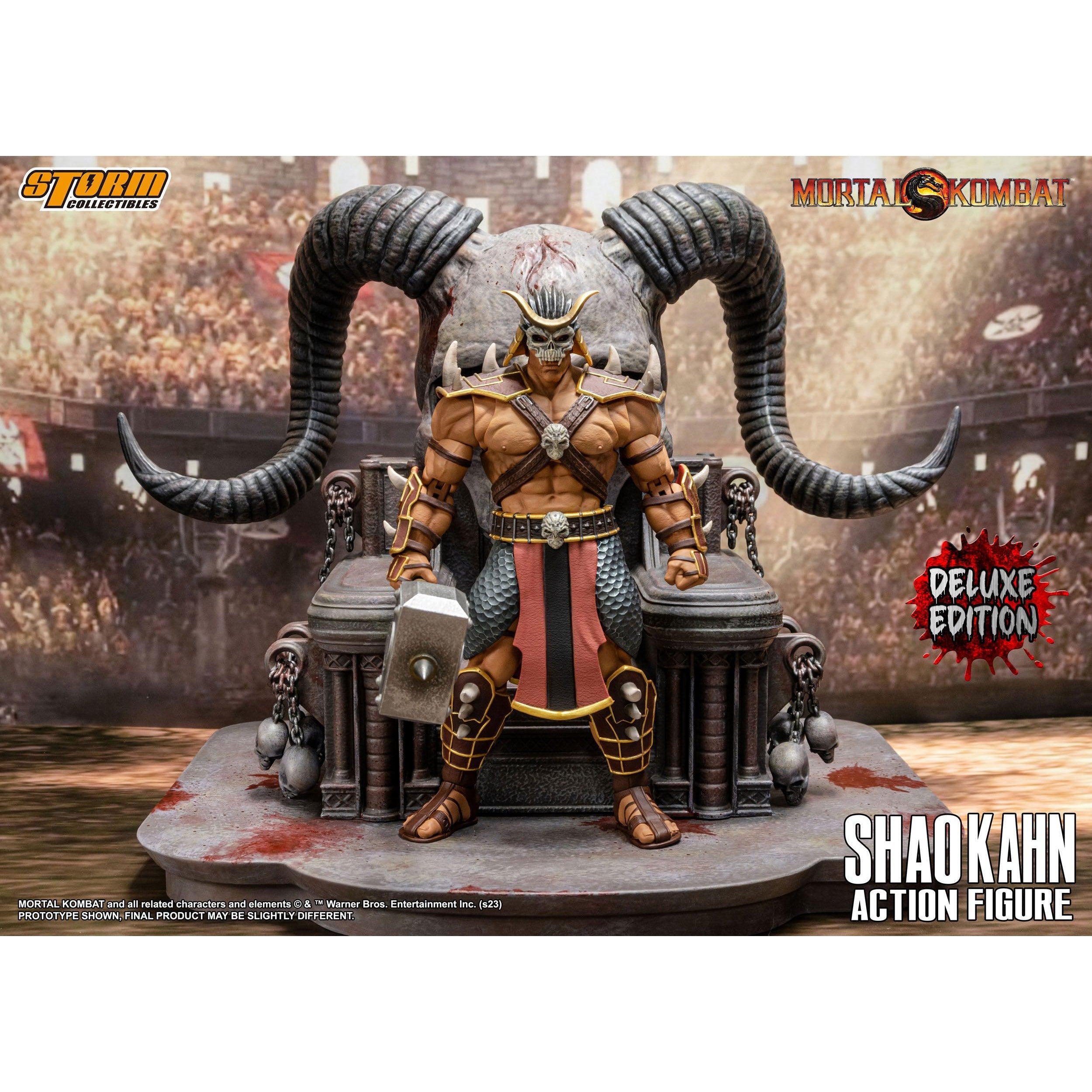 Mortal Kombat: Shao Kahn Deluxe Edition 1/12-Actionfiguren-Storm Collectibles-Mighty Underground