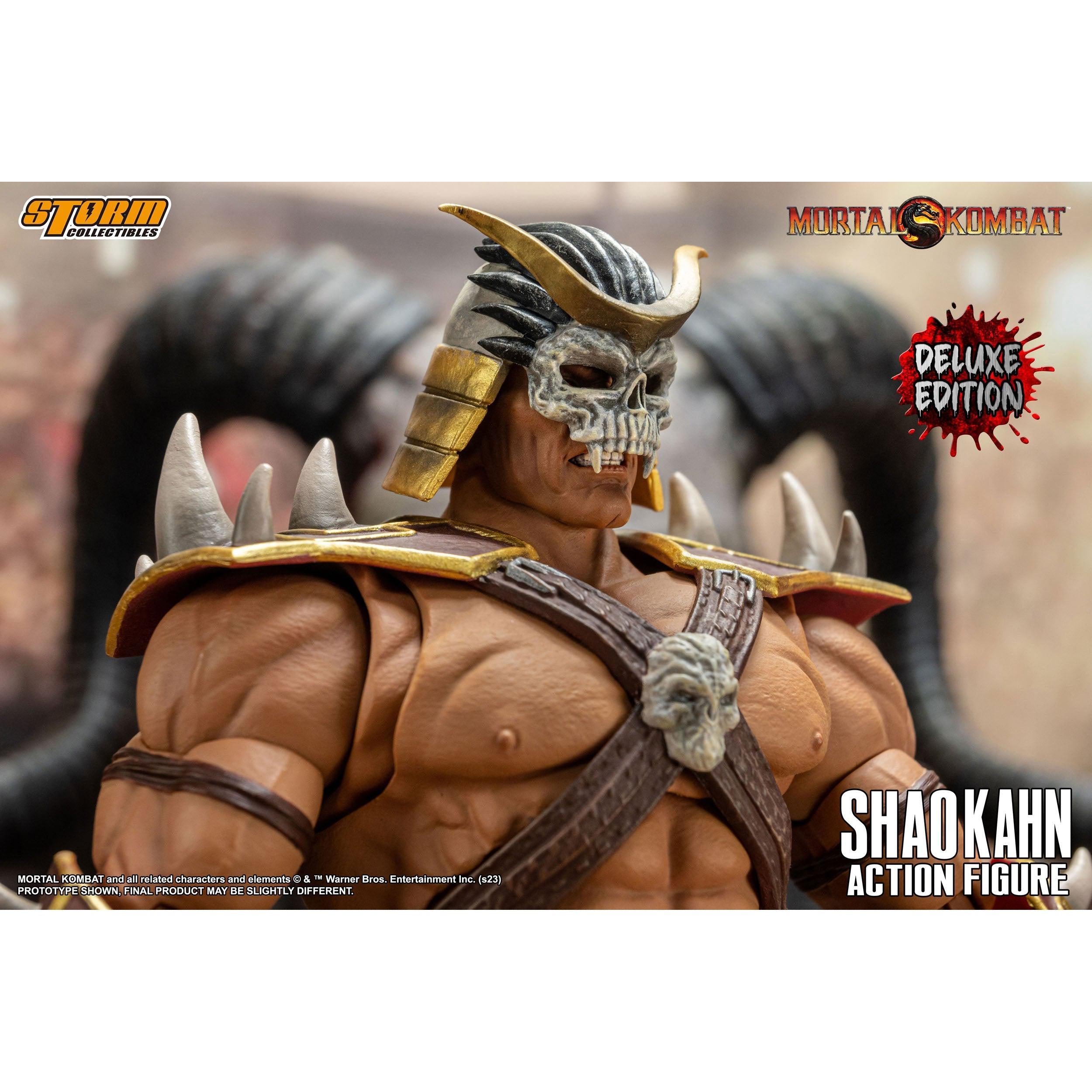 Mortal Kombat: Shao Kahn Deluxe Edition 1/12-Actionfiguren-Storm Collectibles-Mighty Underground