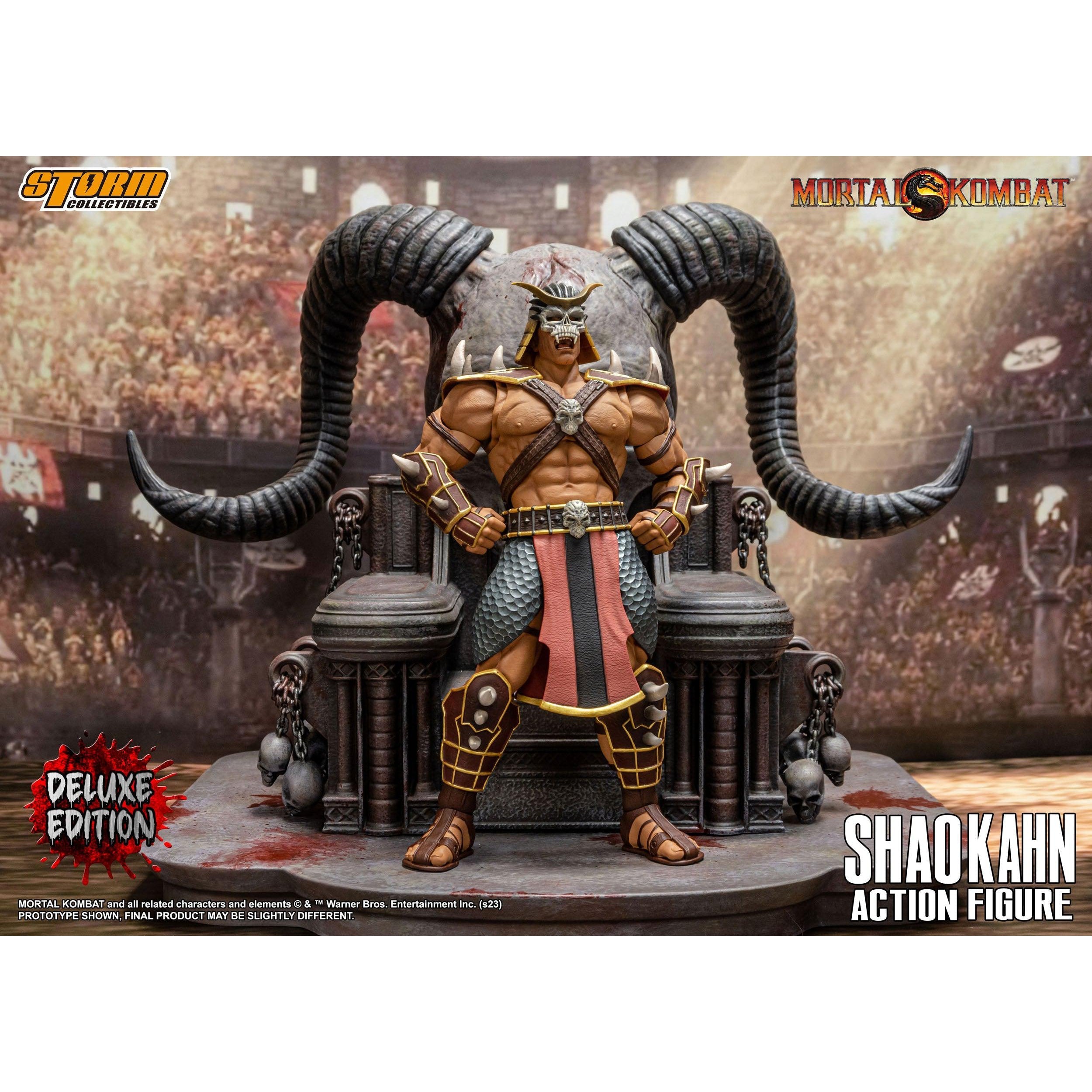 Mortal Kombat: Shao Kahn Deluxe Edition 1/12-Actionfiguren-Storm Collectibles-Mighty Underground