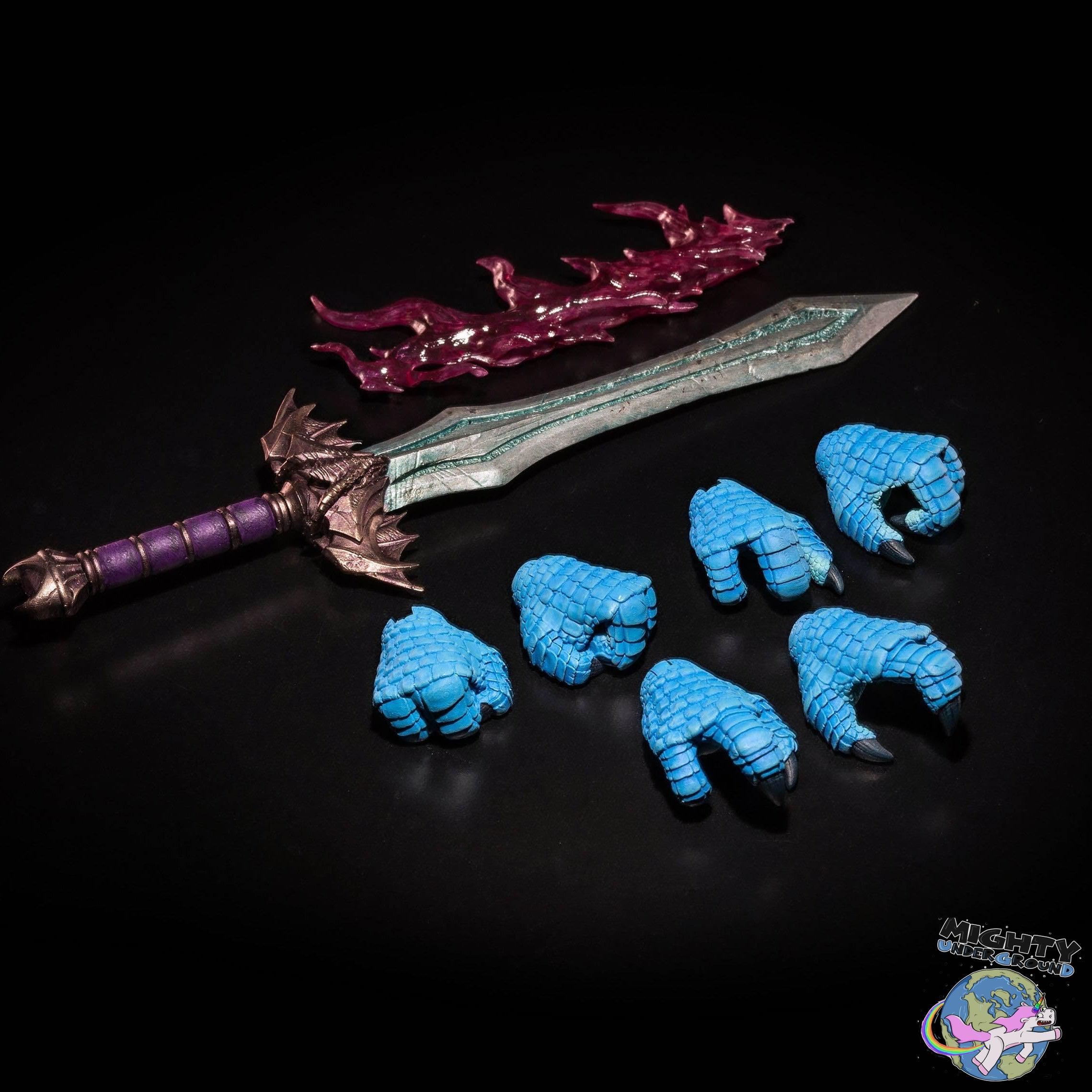 Mythic Legions: Aracagorr-Actionfiguren-Four Horsemen Toy Design-Mighty Underground