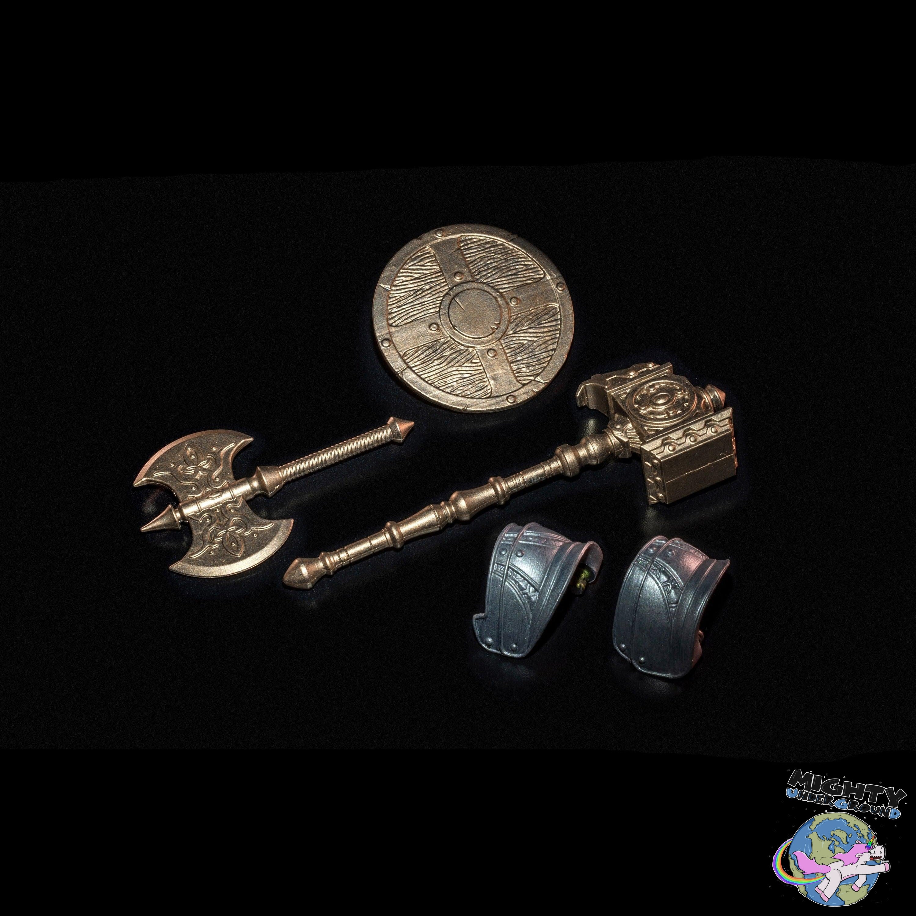 Mythic Legions: Deluxe Dwarf LB-Actionfiguren-Four Horsemen Toy Design-Mighty Underground