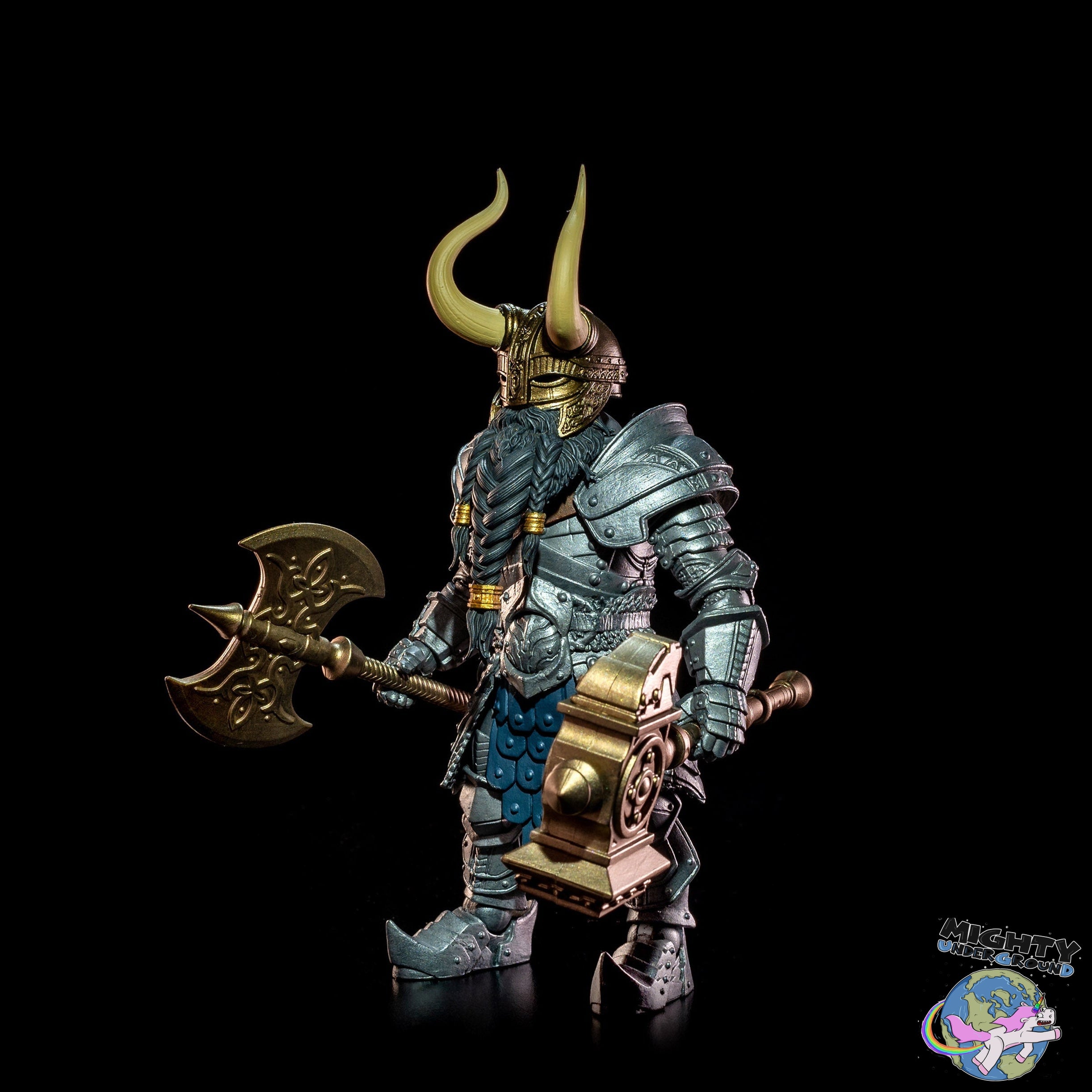Mythic Legions: Deluxe Dwarf LB-Actionfiguren-Four Horsemen Toy Design-Mighty Underground