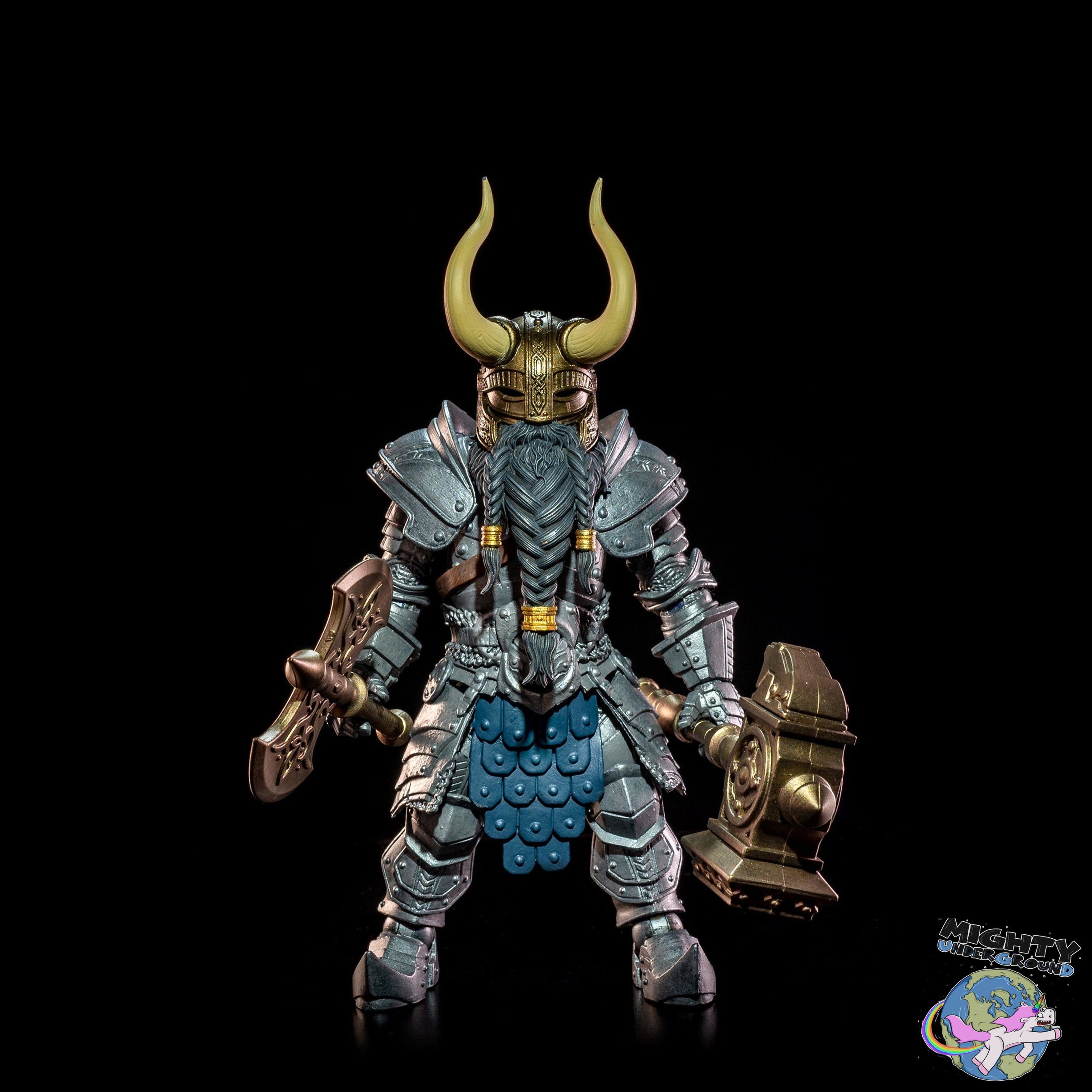 Mythic Legions: Deluxe Dwarf LB-Actionfiguren-Four Horsemen Toy Design-Mighty Underground