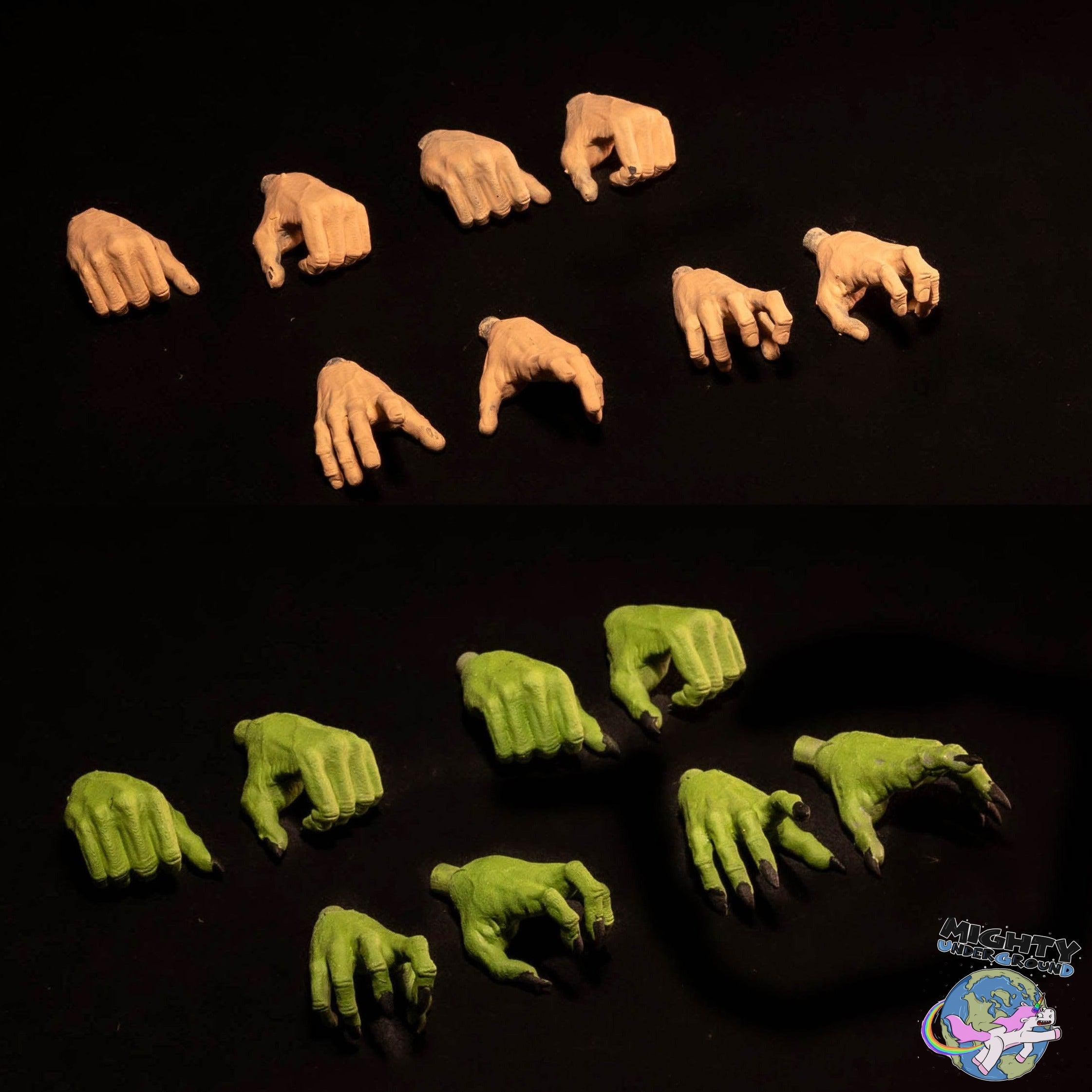 Mythic Legions: Hand Pack (Human & Goblin 2.0 Bodies)-Actionfiguren-Four Horsemen Toy Design-Mighty Underground