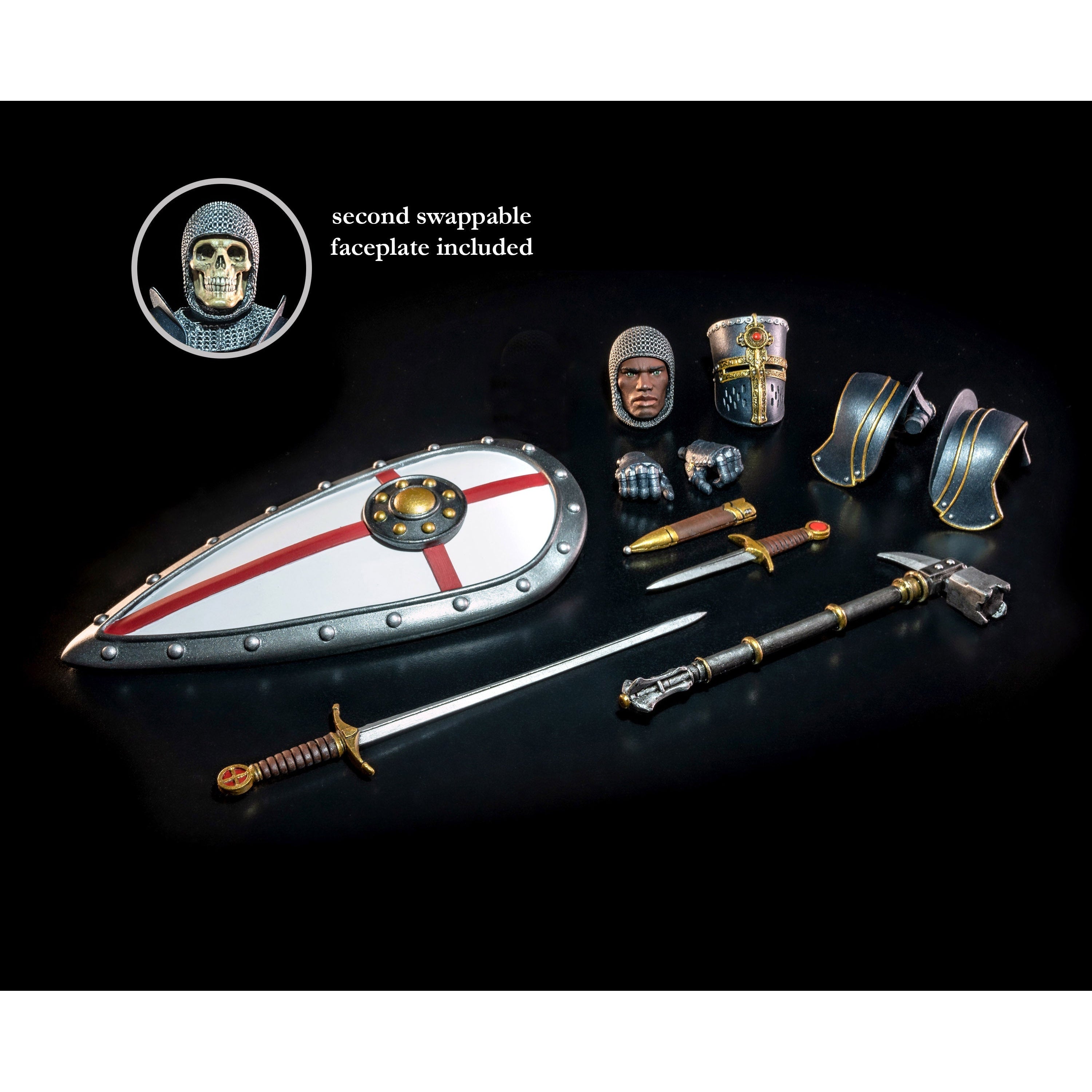 Mythic Legions: Sir Elijah-Actionfiguren-Four Horsemen Toy Design-Mighty Underground