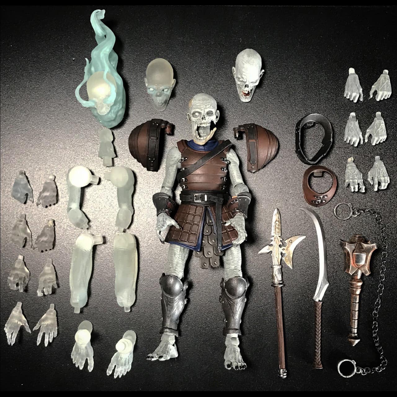 Mythic Legions: Undead Builder Pack (Deluxe Set)-Actionfiguren-Four Horsemen Toy Design-Mighty Underground