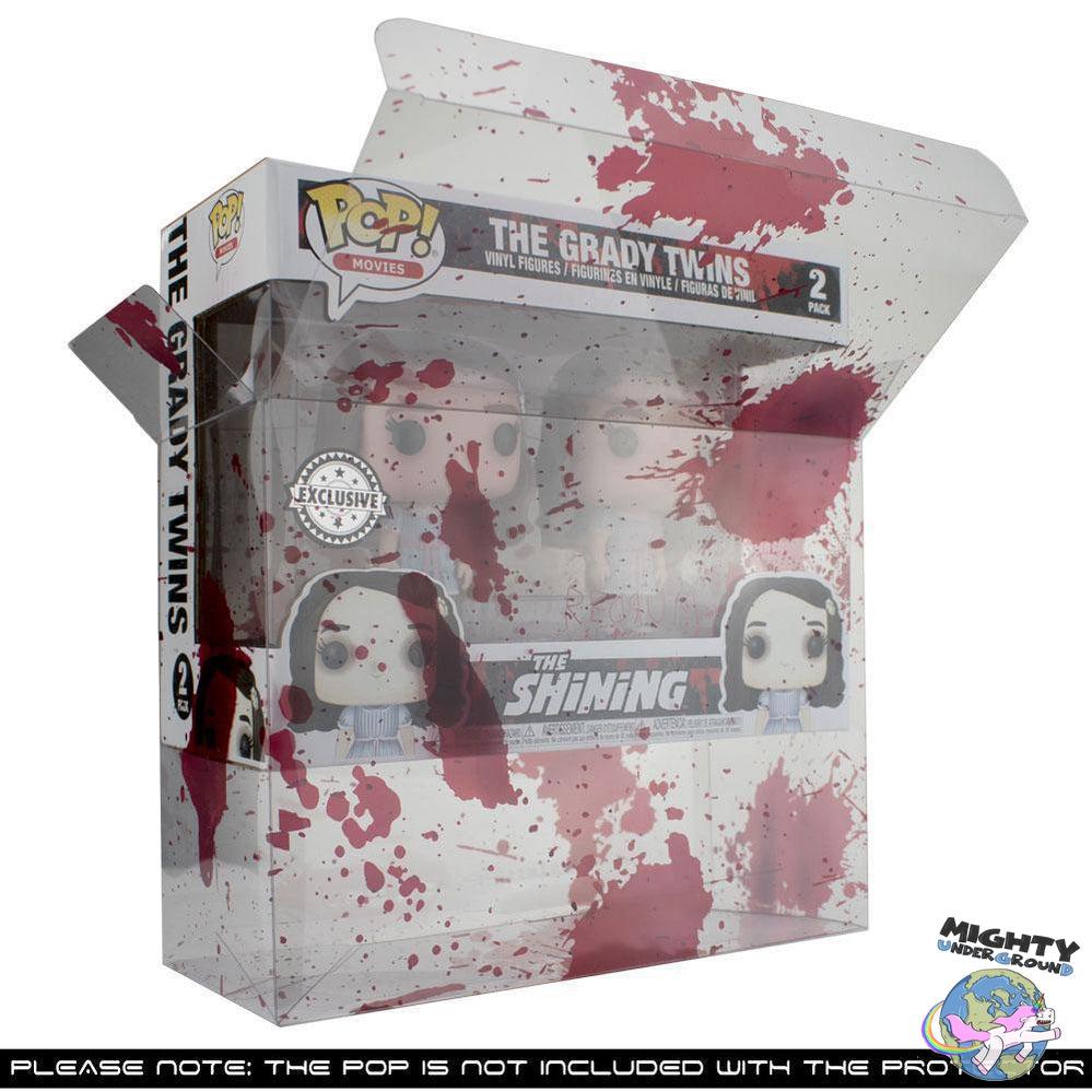 PPJoe 2 Pack (Double) Blood Splattered Funko Pop Protektor-Pop Vinyl Protector-PPJoe-Mighty Underground