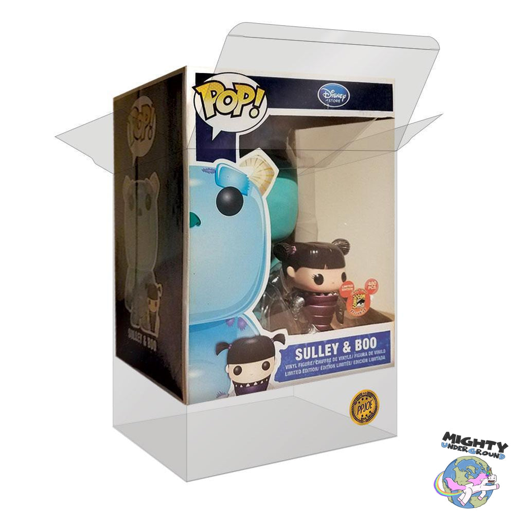 PPJoe 9" Sulley and Boo Pop Protektor-Pop Vinyl Protector-PPJoe-Mighty Underground