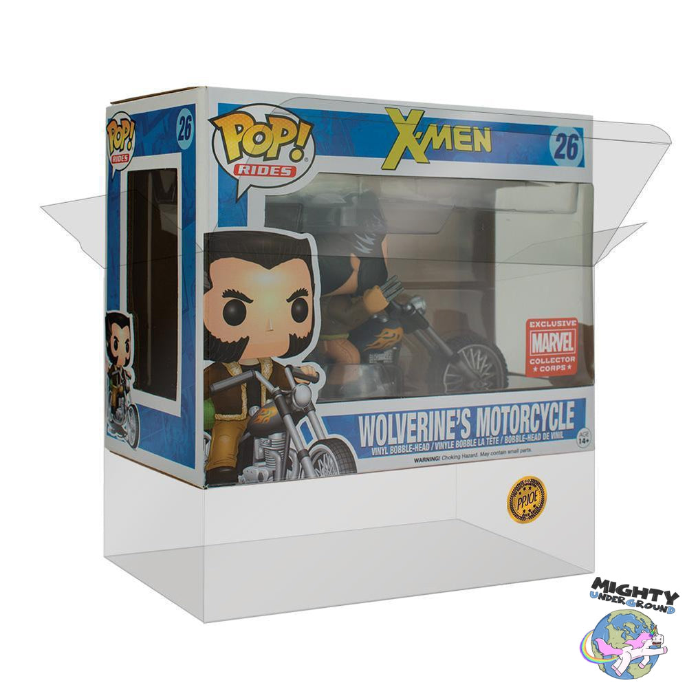 PPJoe Funko Pop Ridez Motorcycle Protektor-Pop Vinyl Protector-PPJoe-Mighty Underground