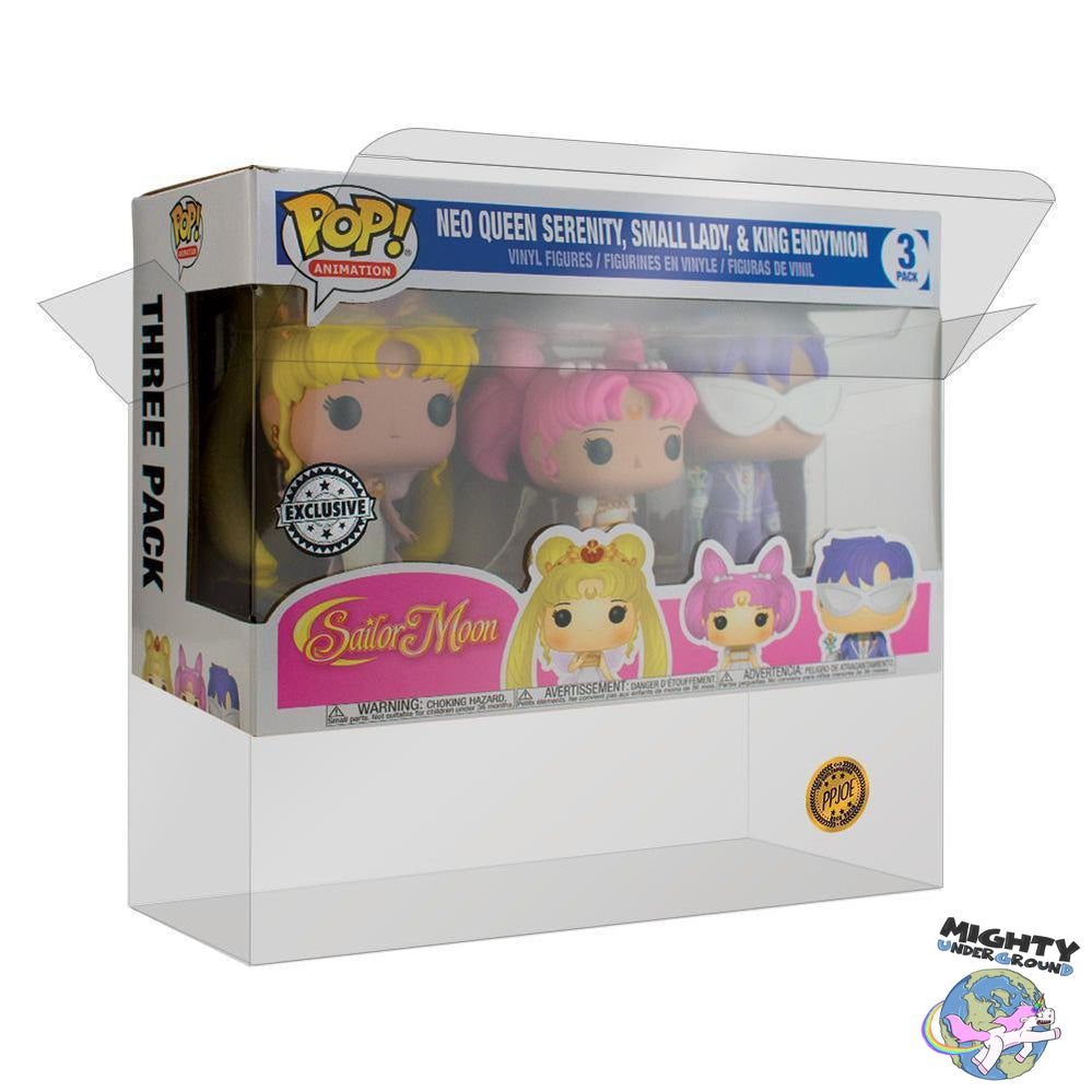 PPJoe Sailor Moon 3 Pack Pop Protektor-Pop Vinyl Protector-PPJoe-Mighty Underground