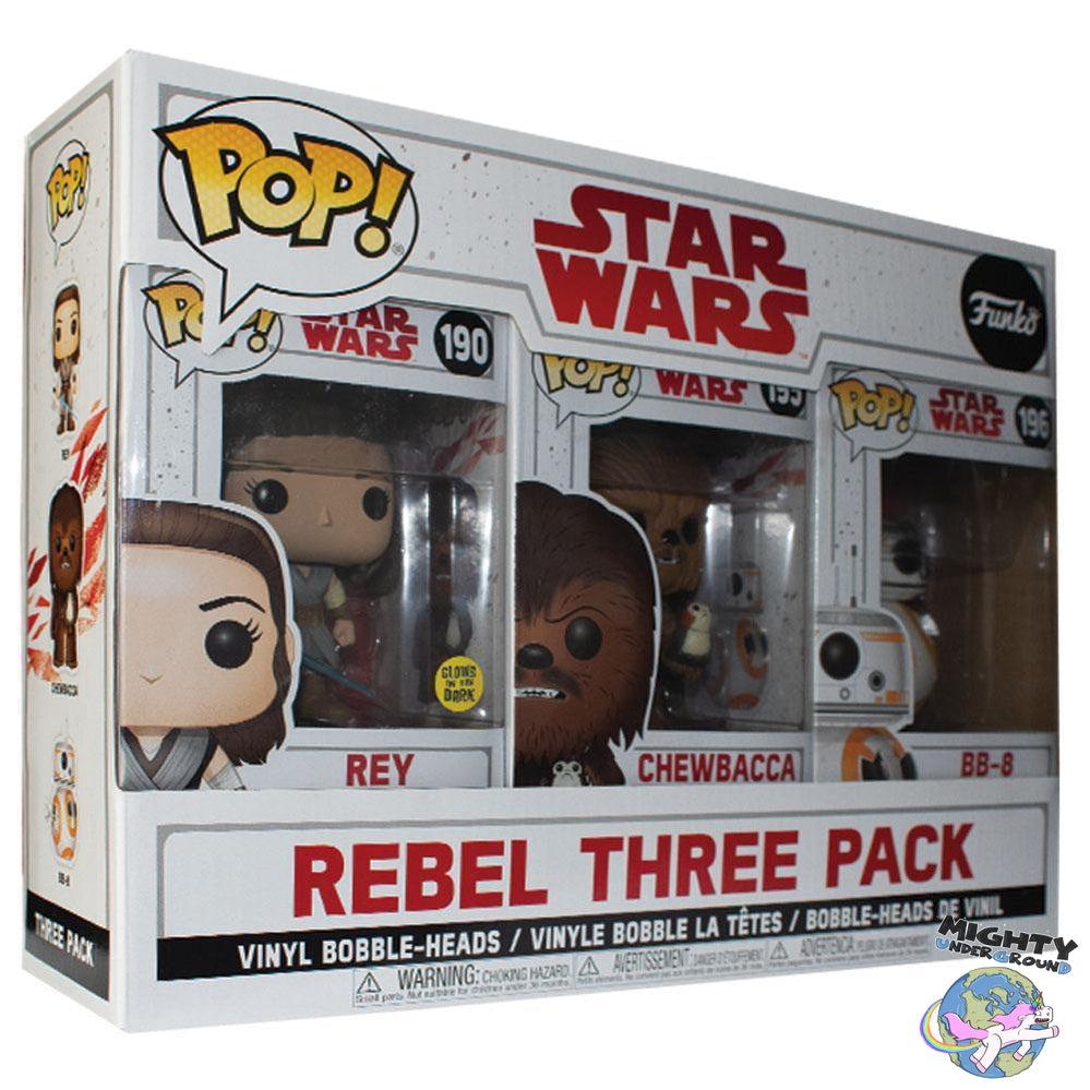 PPJoe Star Wars The Last Jedi Rebel Three Pack Pop Protektor-Pop Vinyl Protector-PPJoe-Mighty Underground