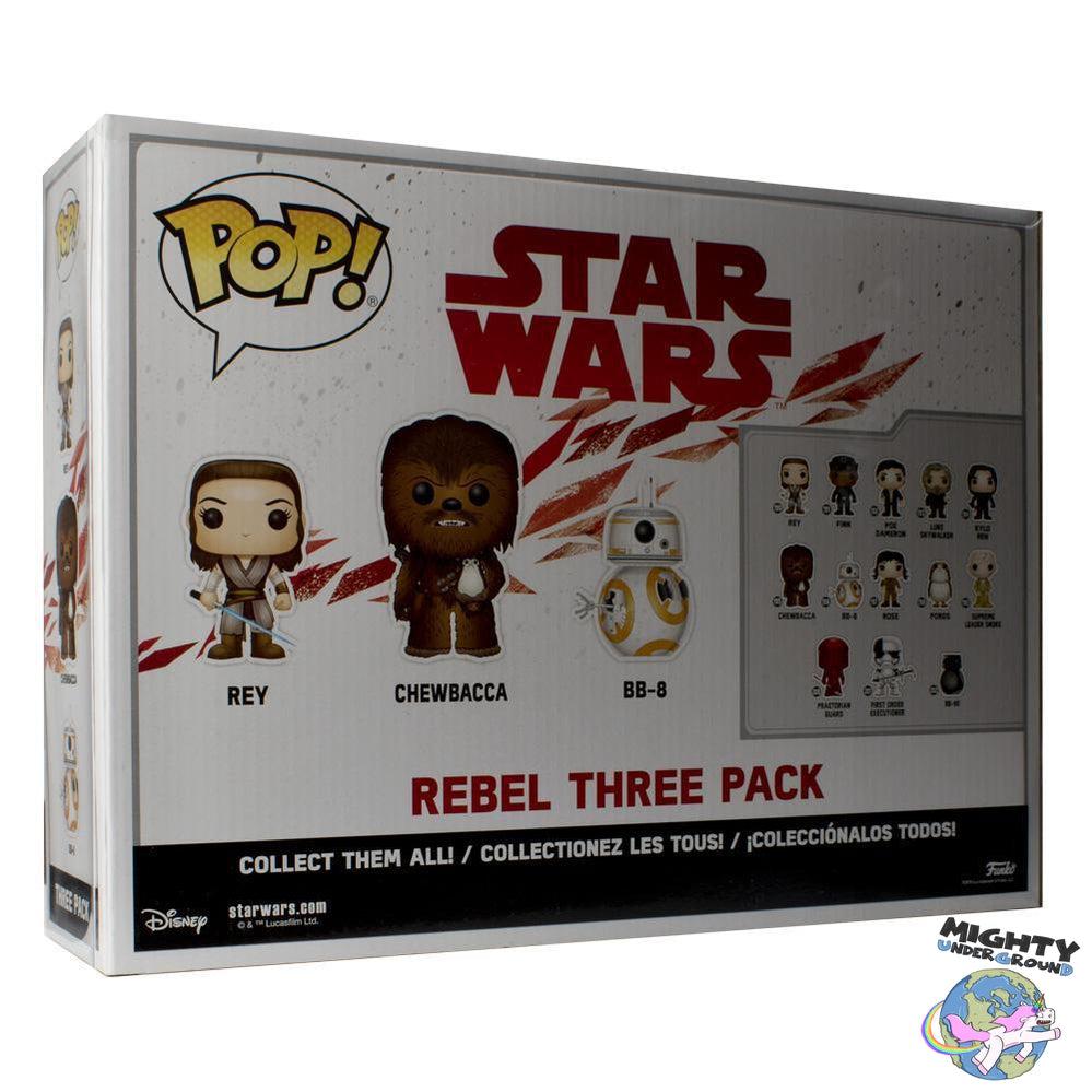 PPJoe Star Wars The Last Jedi Rebel Three Pack Pop Protektor-Pop Vinyl Protector-PPJoe-Mighty Underground